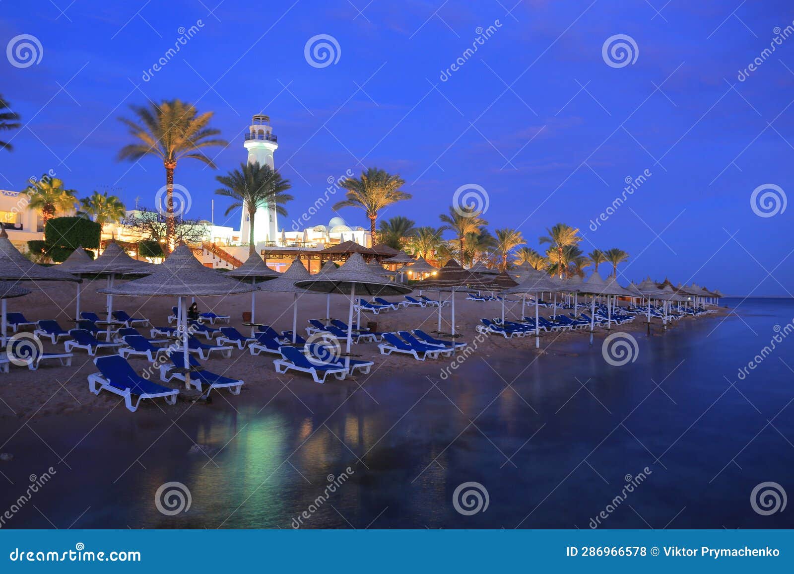 Night in the Hotel Resort in Sharm El Sheikh Stock Photo Image of recreation, paradise 286966578
