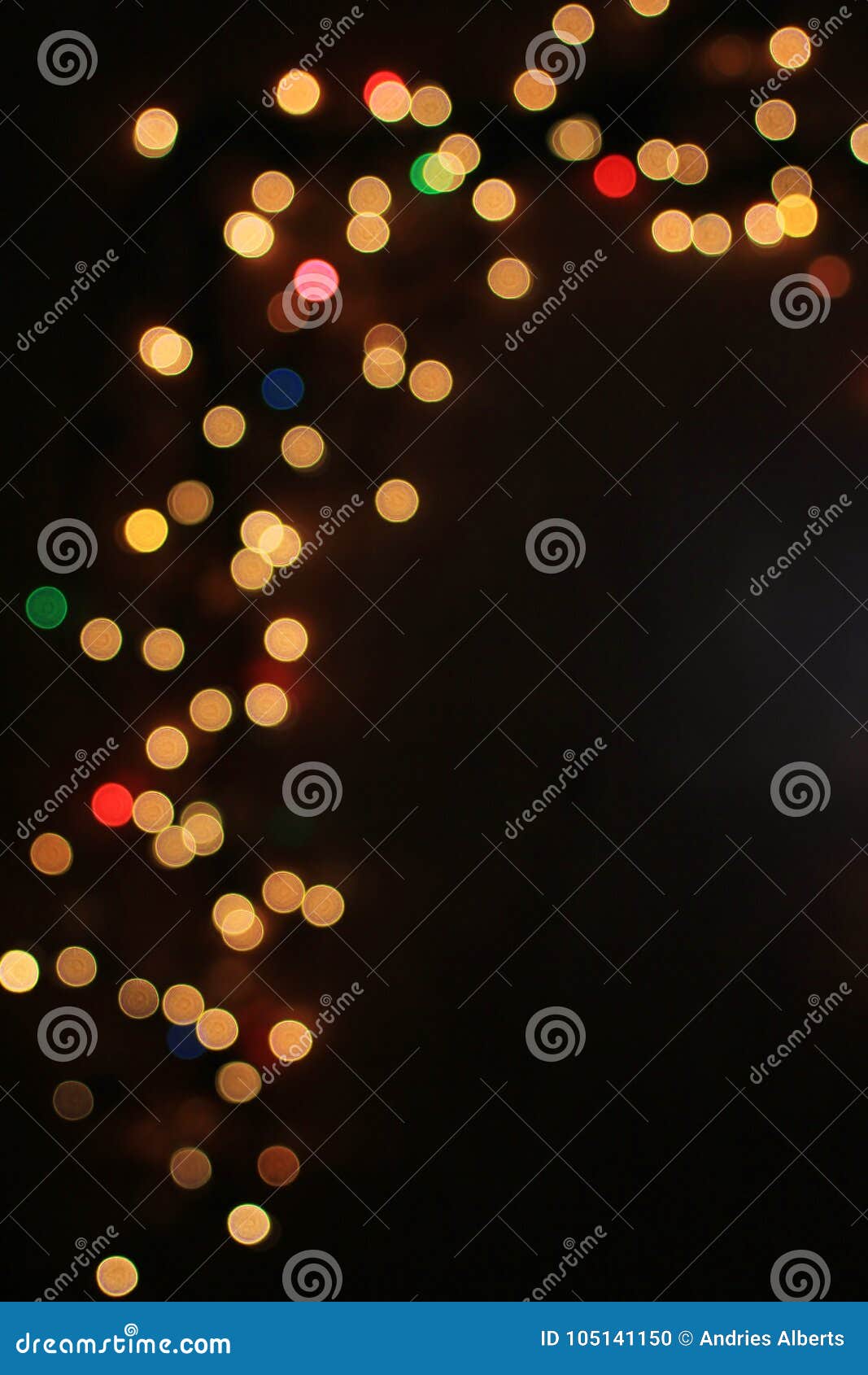 Night Lights Background - Screen Saver Image - Colorful Bokeh Stock Photo -  Image of dangle, colorful: 105141150