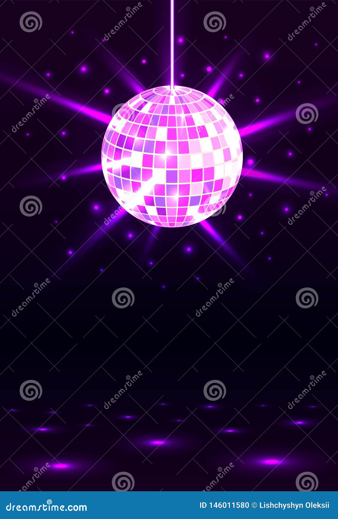disco party background