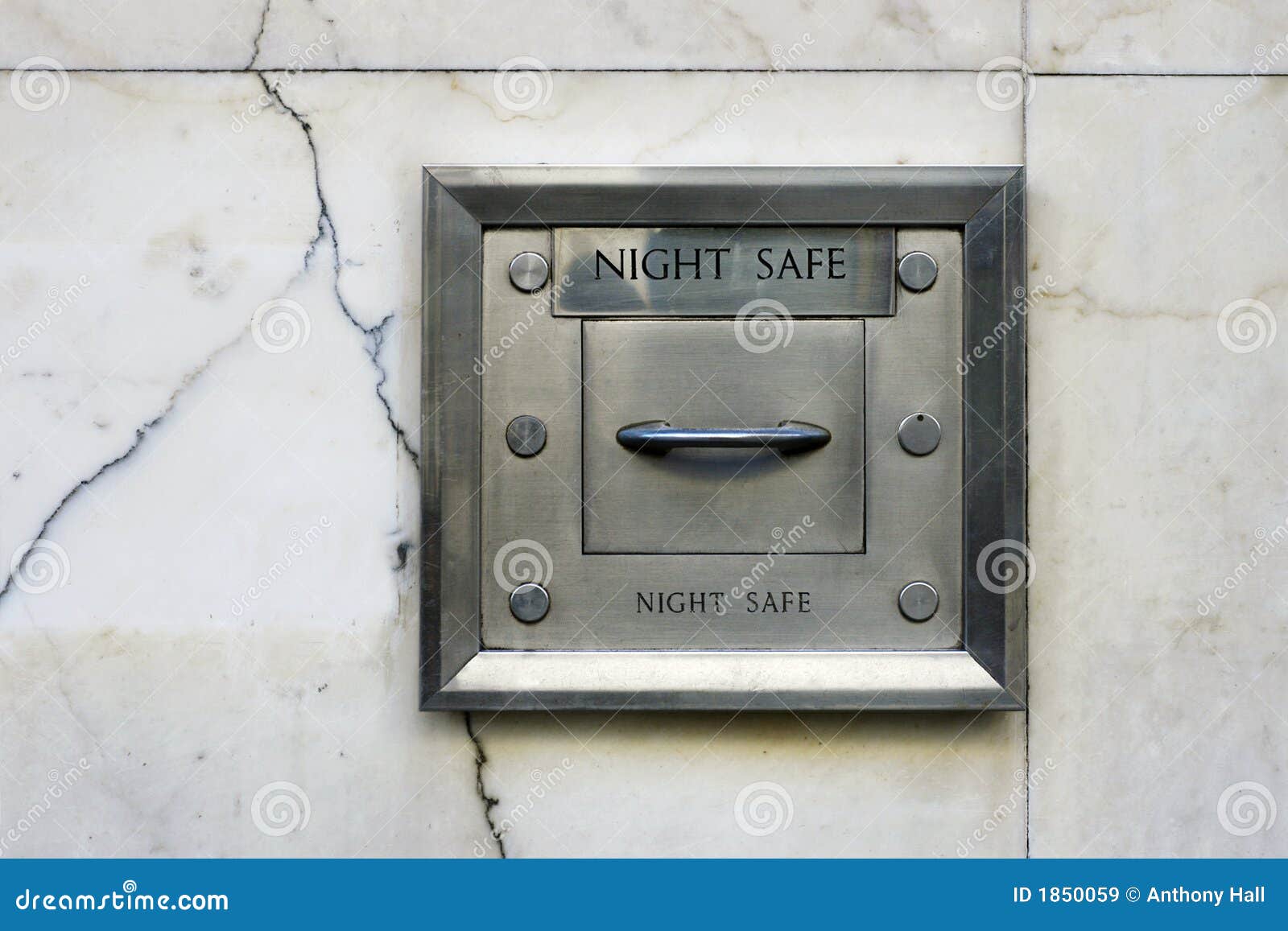 night safe in wall