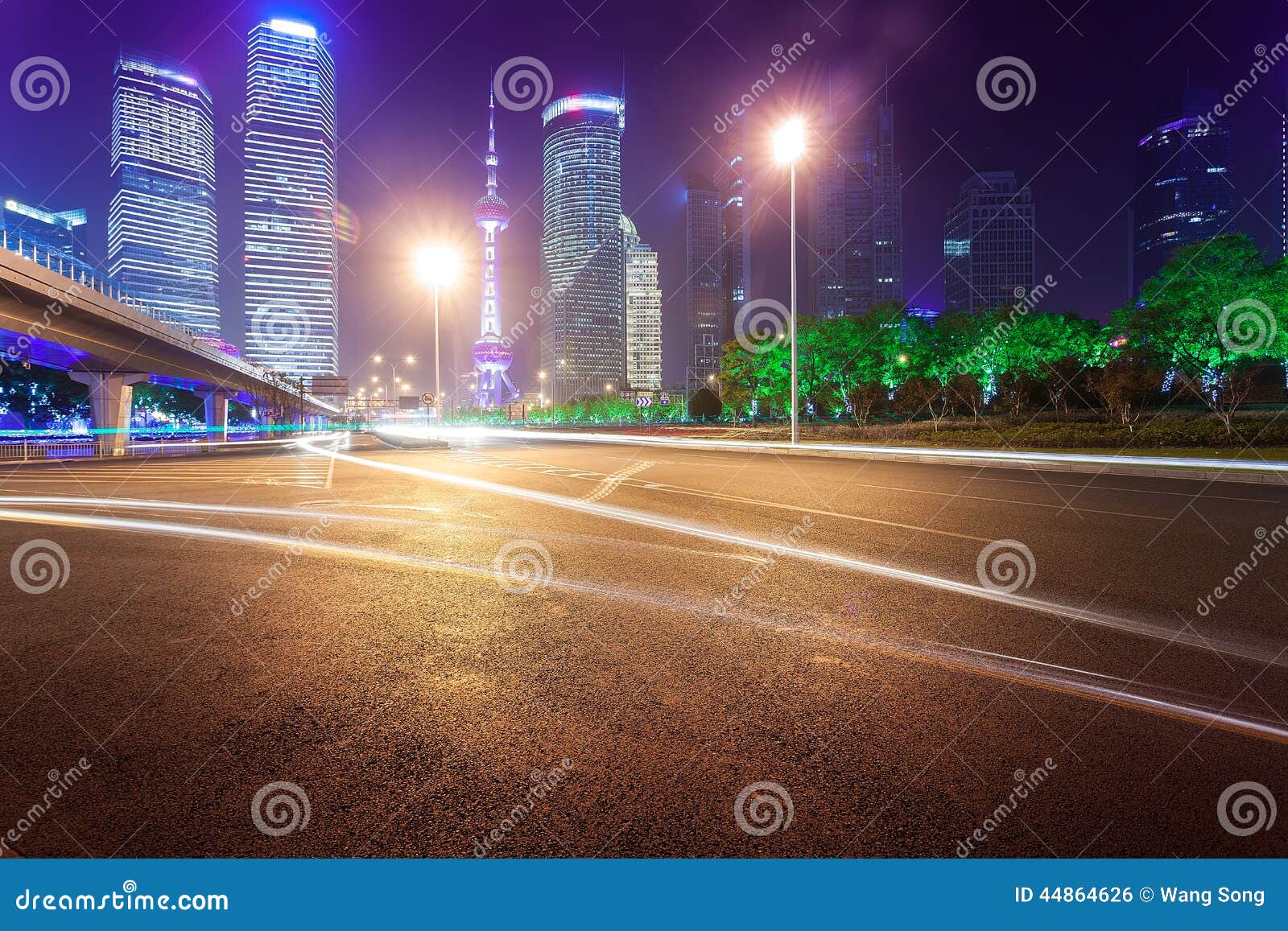 Night Shanghai Pudong Light Trails Stock Photo Image Of Light View Night Shanghai Pudong Light Trails Stock Photo Image Of Light View
