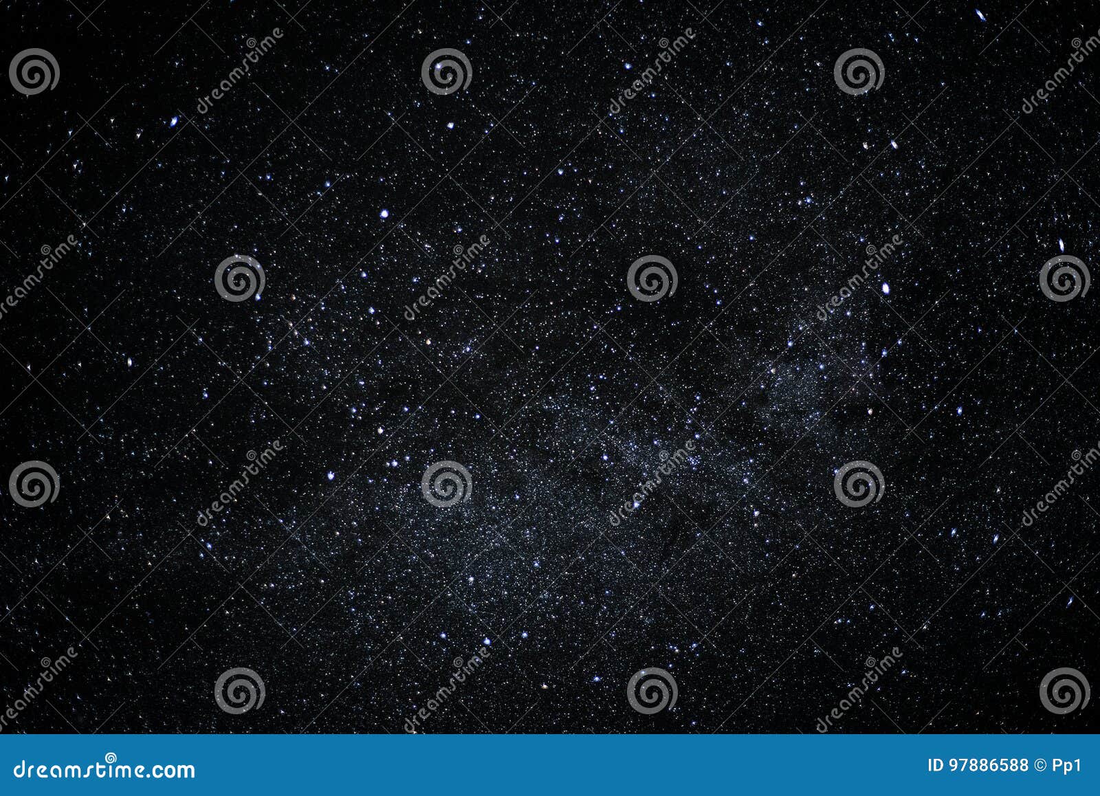 night sky full of stars, cloudless background