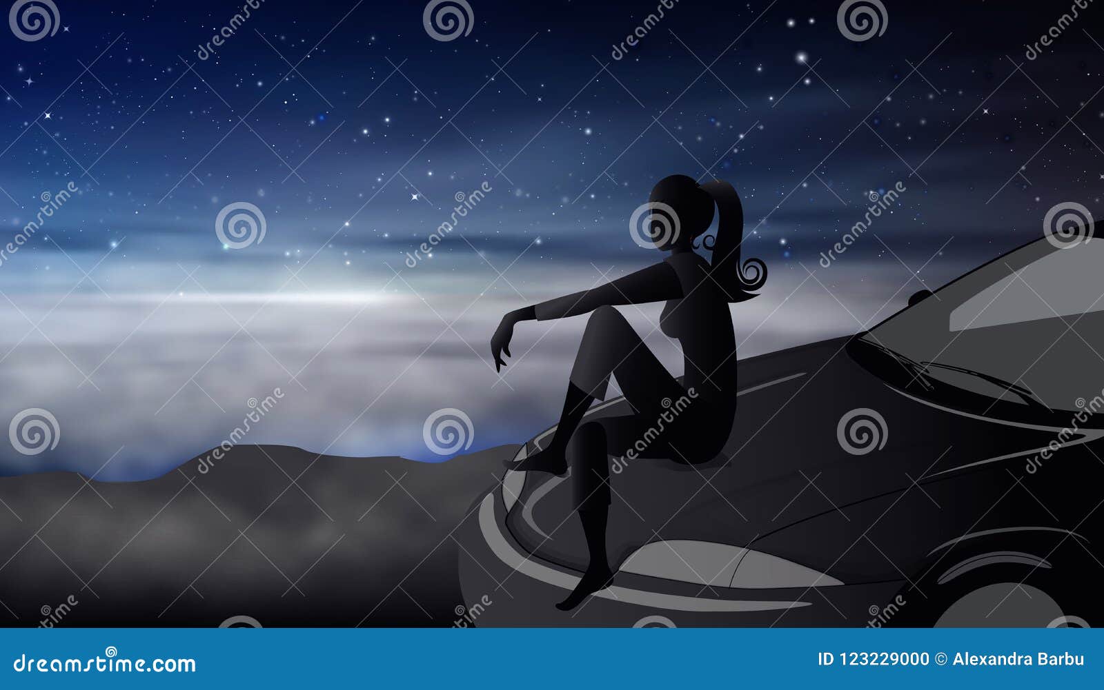 https://thumbs.dreamstime.com/z/night-sky-stars-girl-silhouette-car-hood-dreaming-dark-blue-night-sky-stars-galaxy-panorama-view-girl-silhouette-123229000.jpg