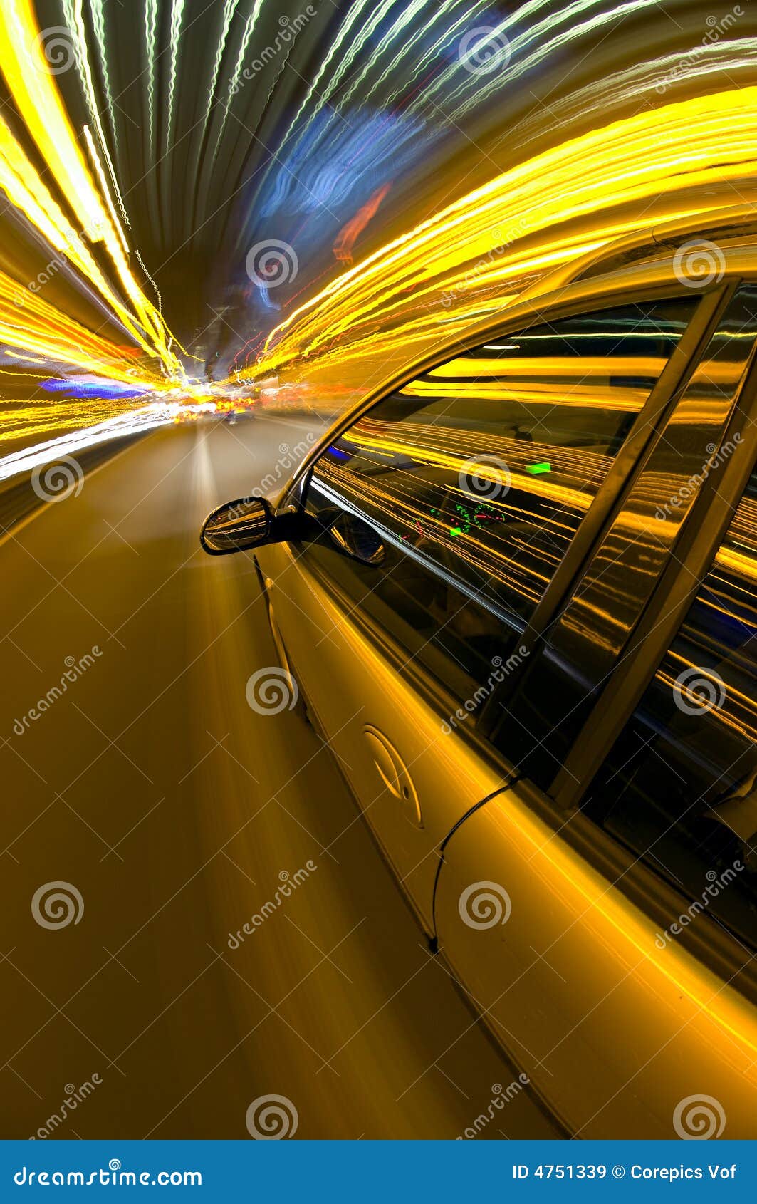 Night time Driving stock image. Image of exposure, dark 4751339