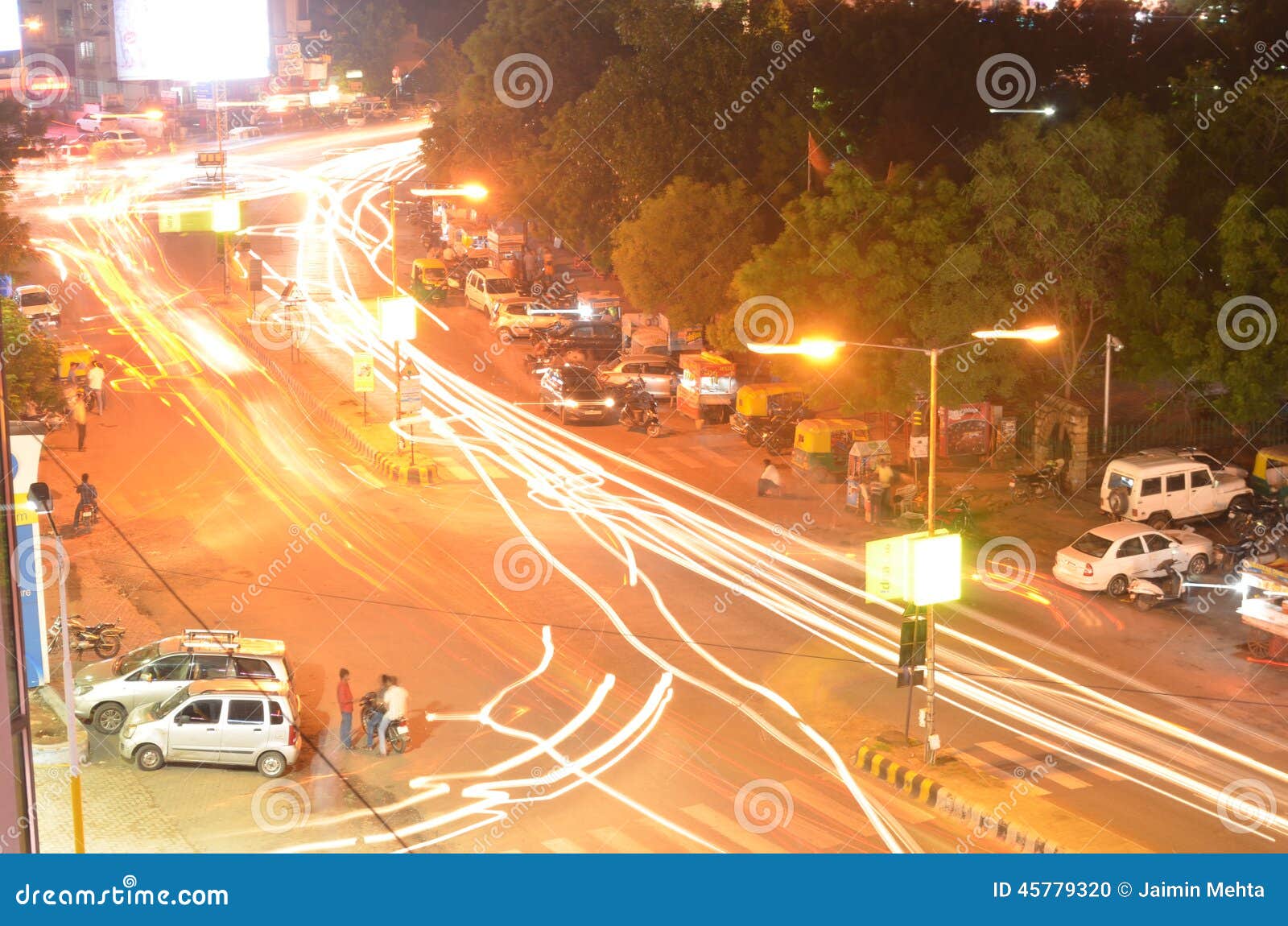 Night View of Ahmedabad City Editorial Image - Image of ahmedabad, city