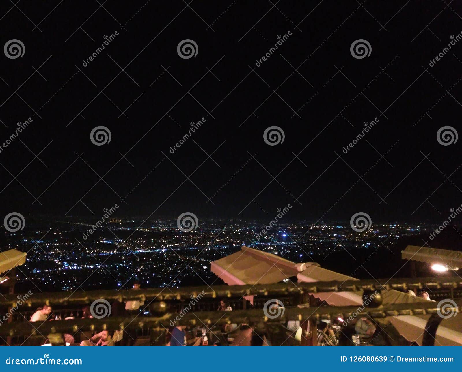 Night view of Islamabad stock image. Image of covers - 126080639