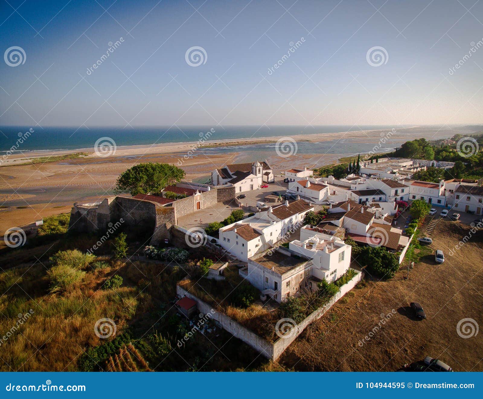 this is the night view of the little town called manta rota