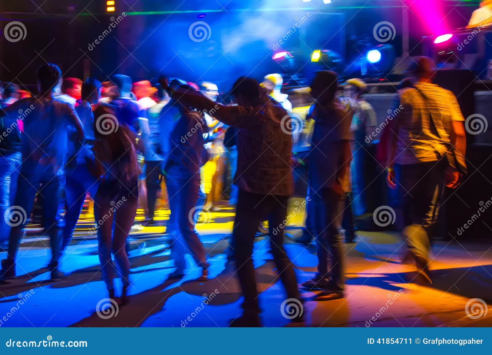 Nightclub stock image. Image of discotheque, color, event - 41854711