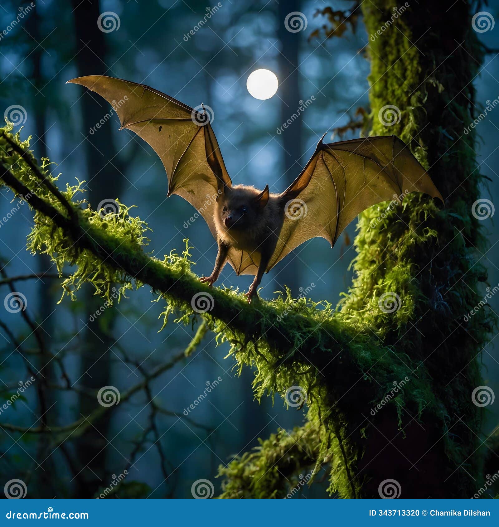 nightfall harmony: a bernsteinÃ¢â¬â¢s bat in the mist