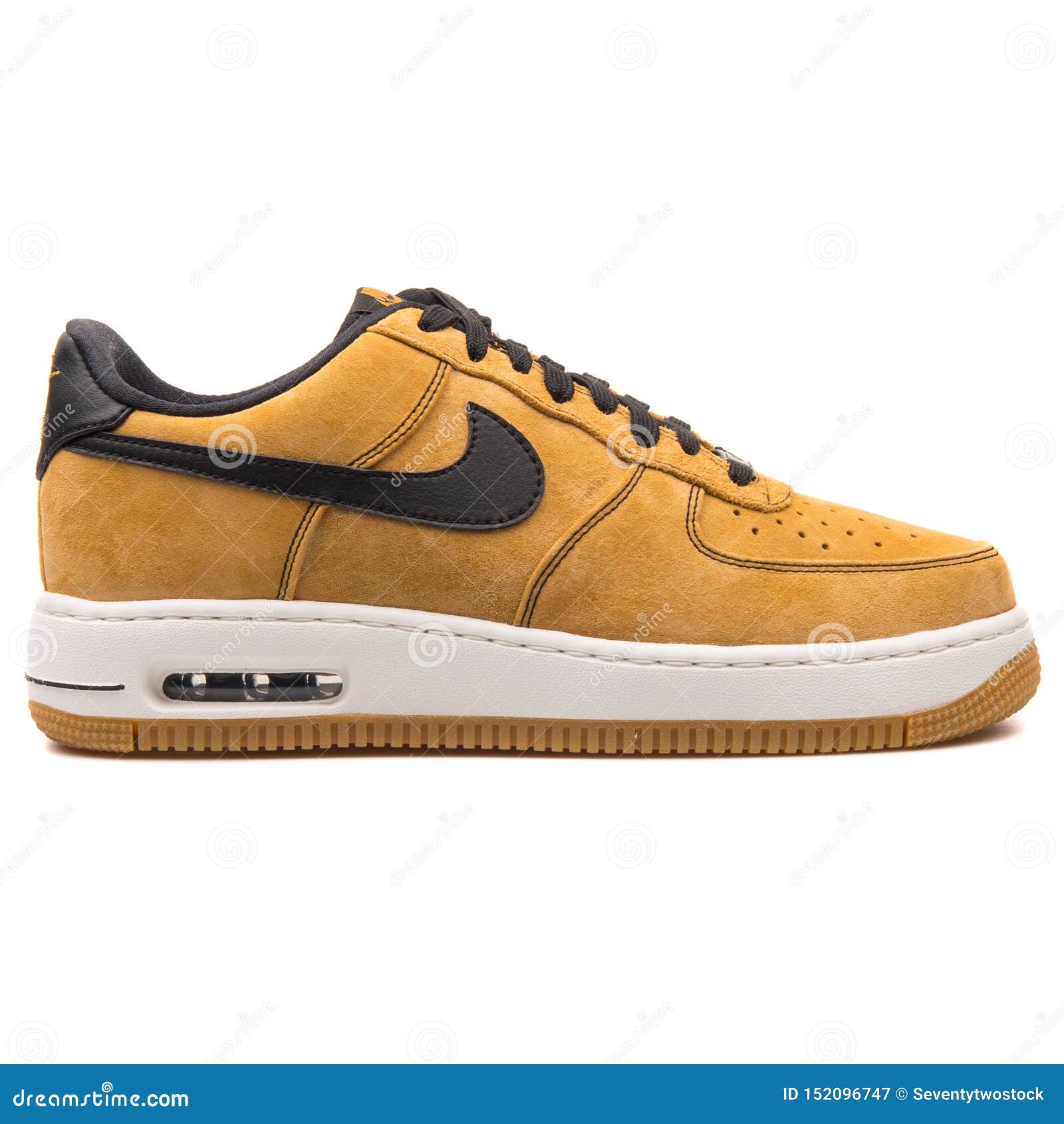 pintor cine longitud Nike Air Force 1 Elite Wheat Sneaker Editorial Photography - Image of side,  shoes: 152096747