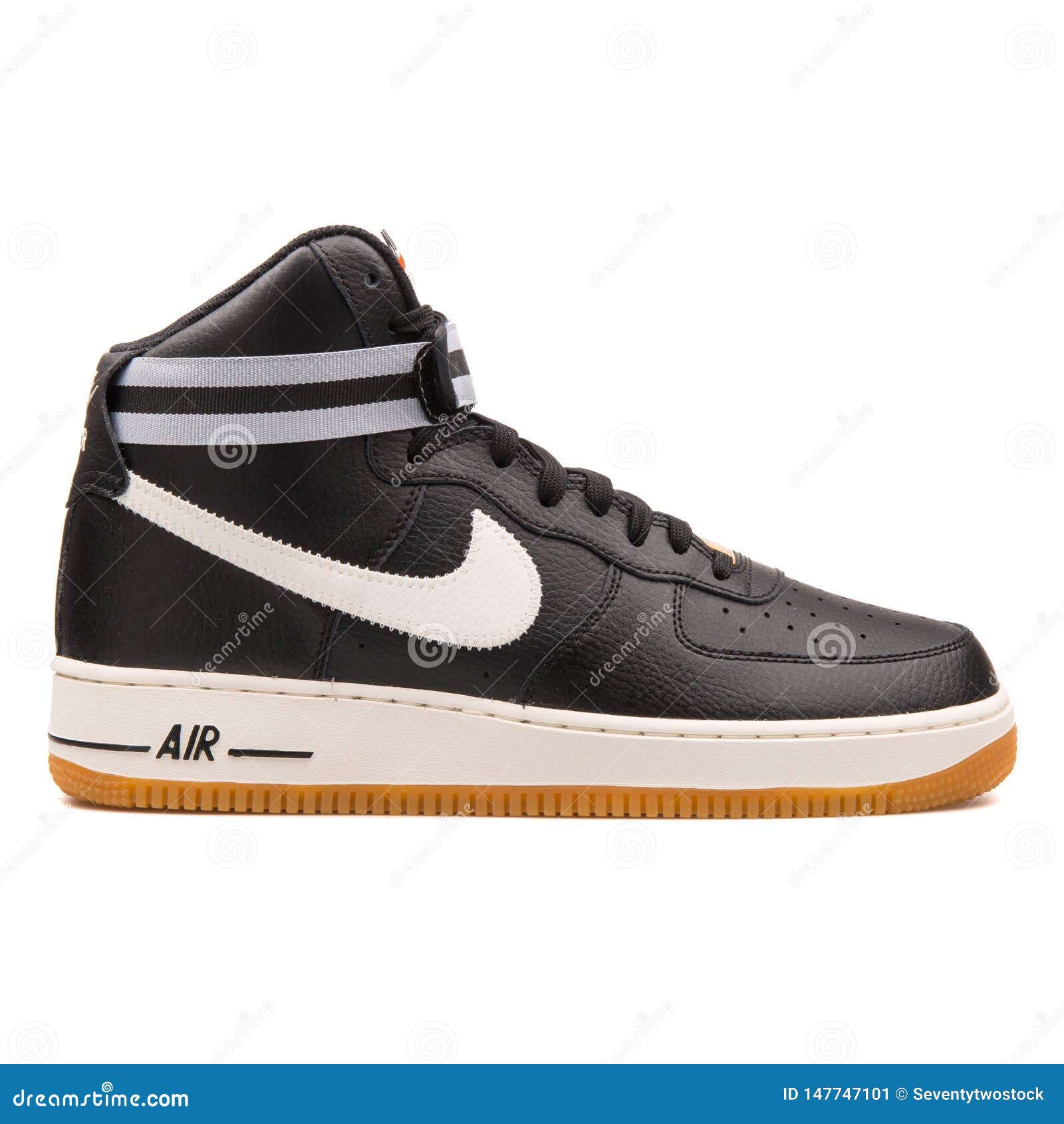 ينبغي قبرة المالية  Nike Air Force 1 High 07 Black and Grey Sneaker Editorial Photo - Image of  colour, color: 147747101