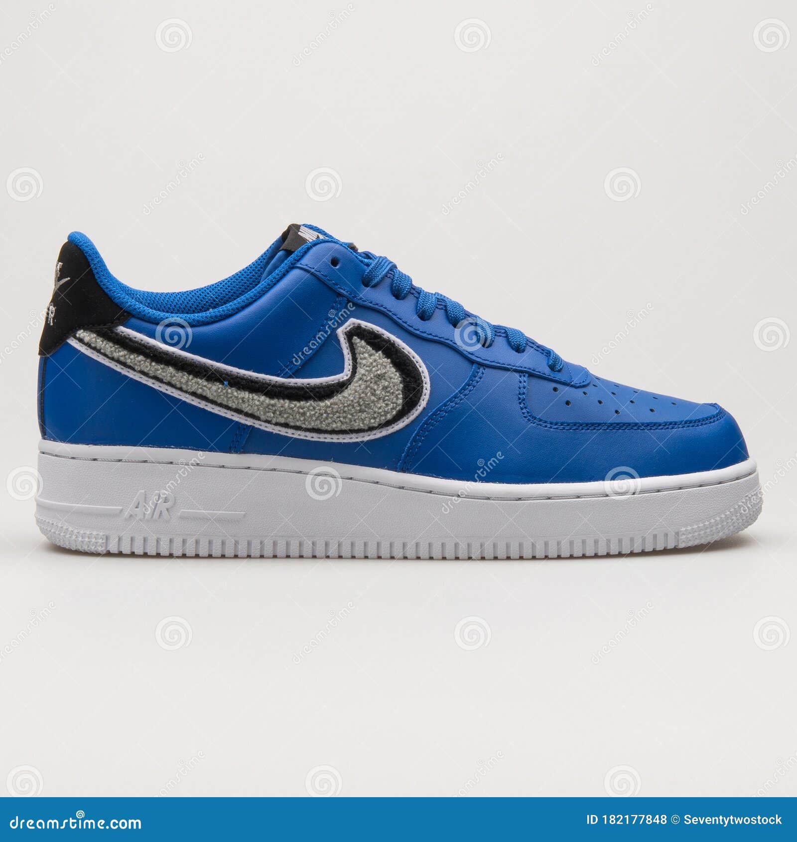 nike air force 1 blue and grey