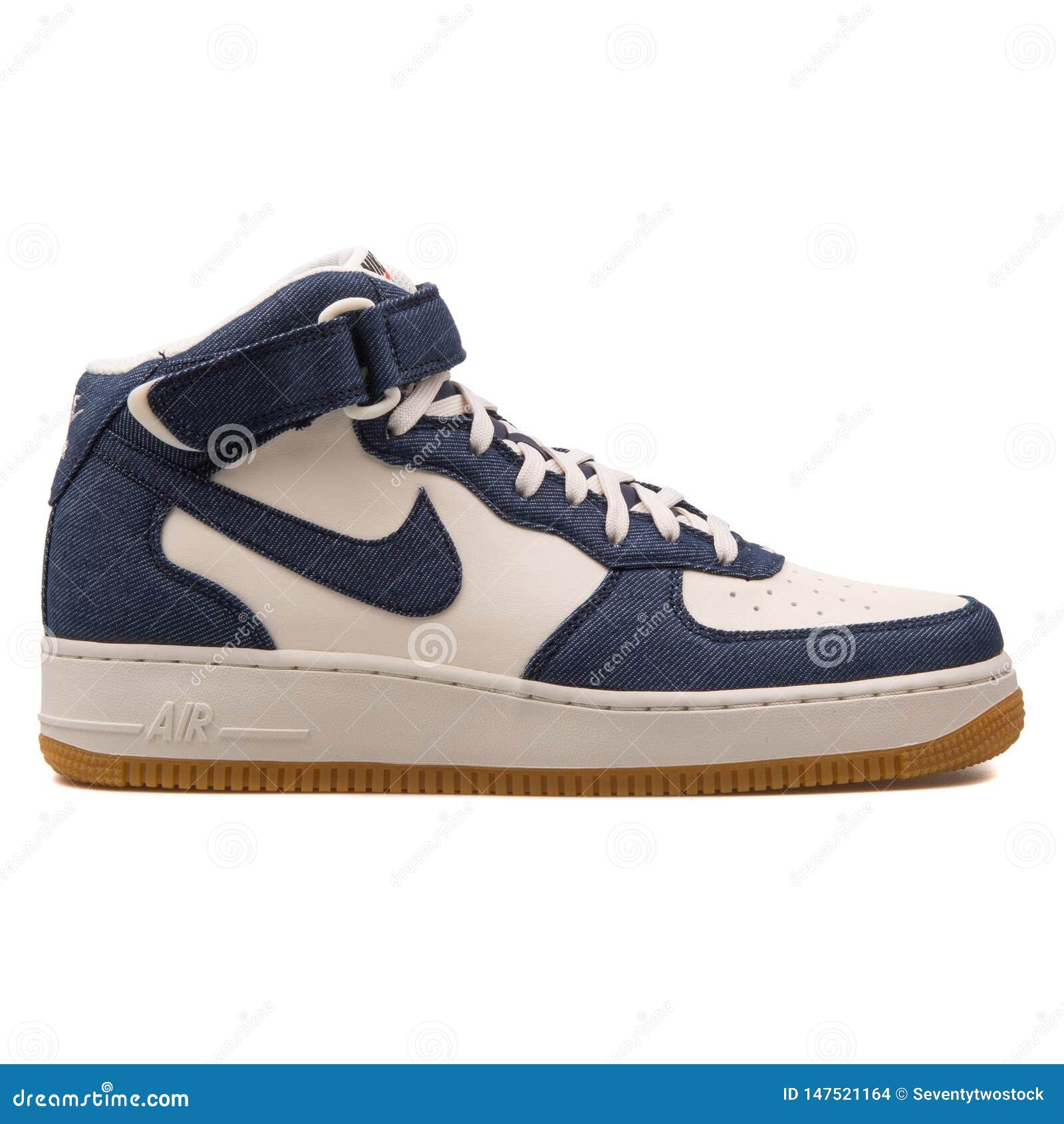 nike air force 1 mid obsidian