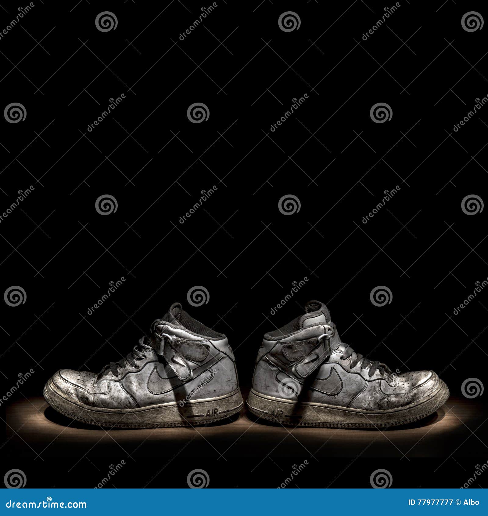 Nike Air Force editorial photography. Image running - 77977777