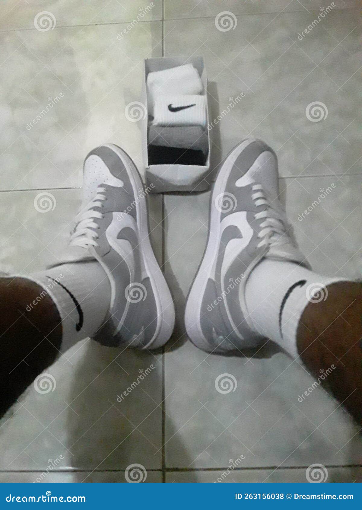 Air Jordan 1 Low White Wolf Grey