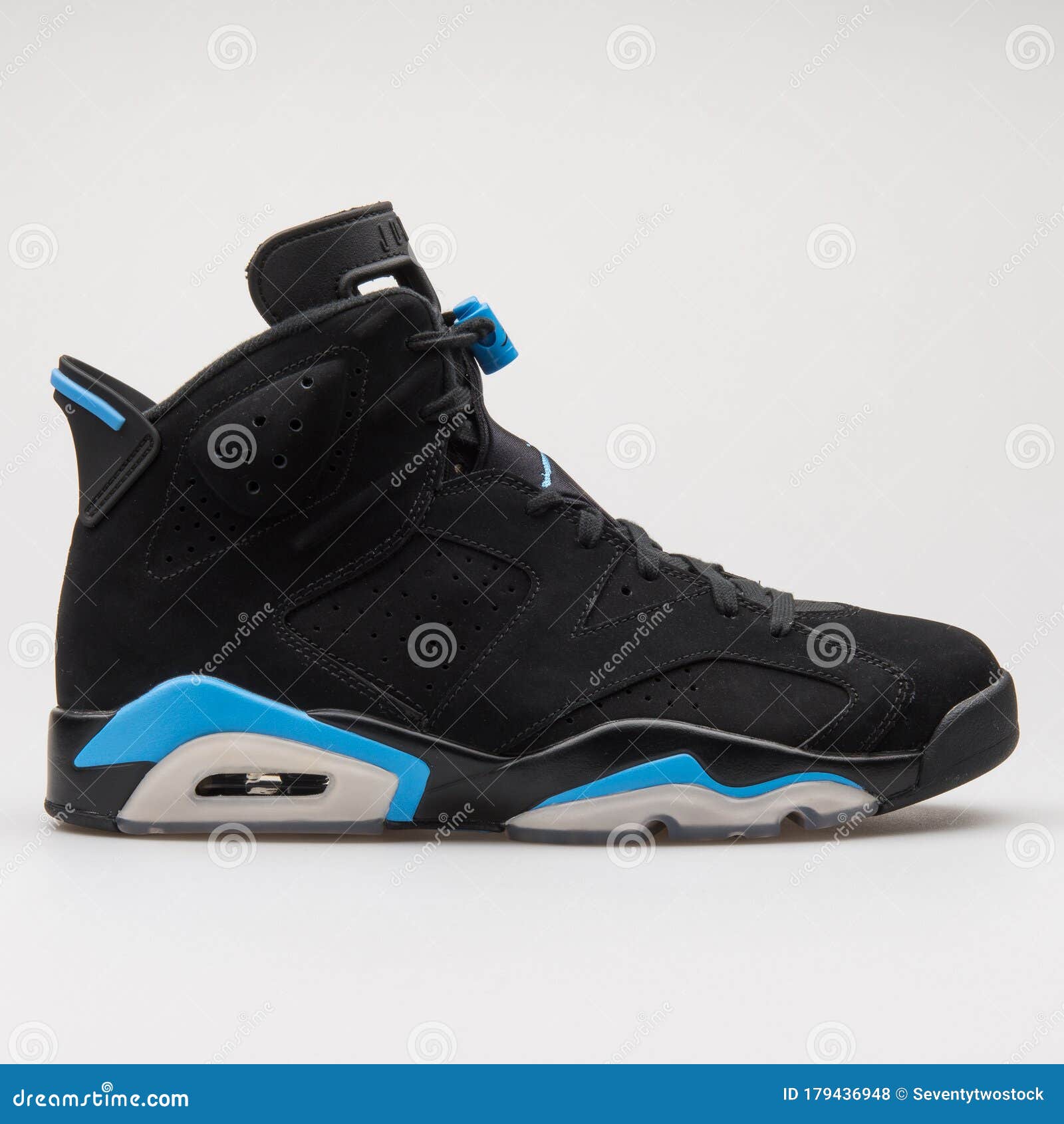 air jordan 6 retro black and blue