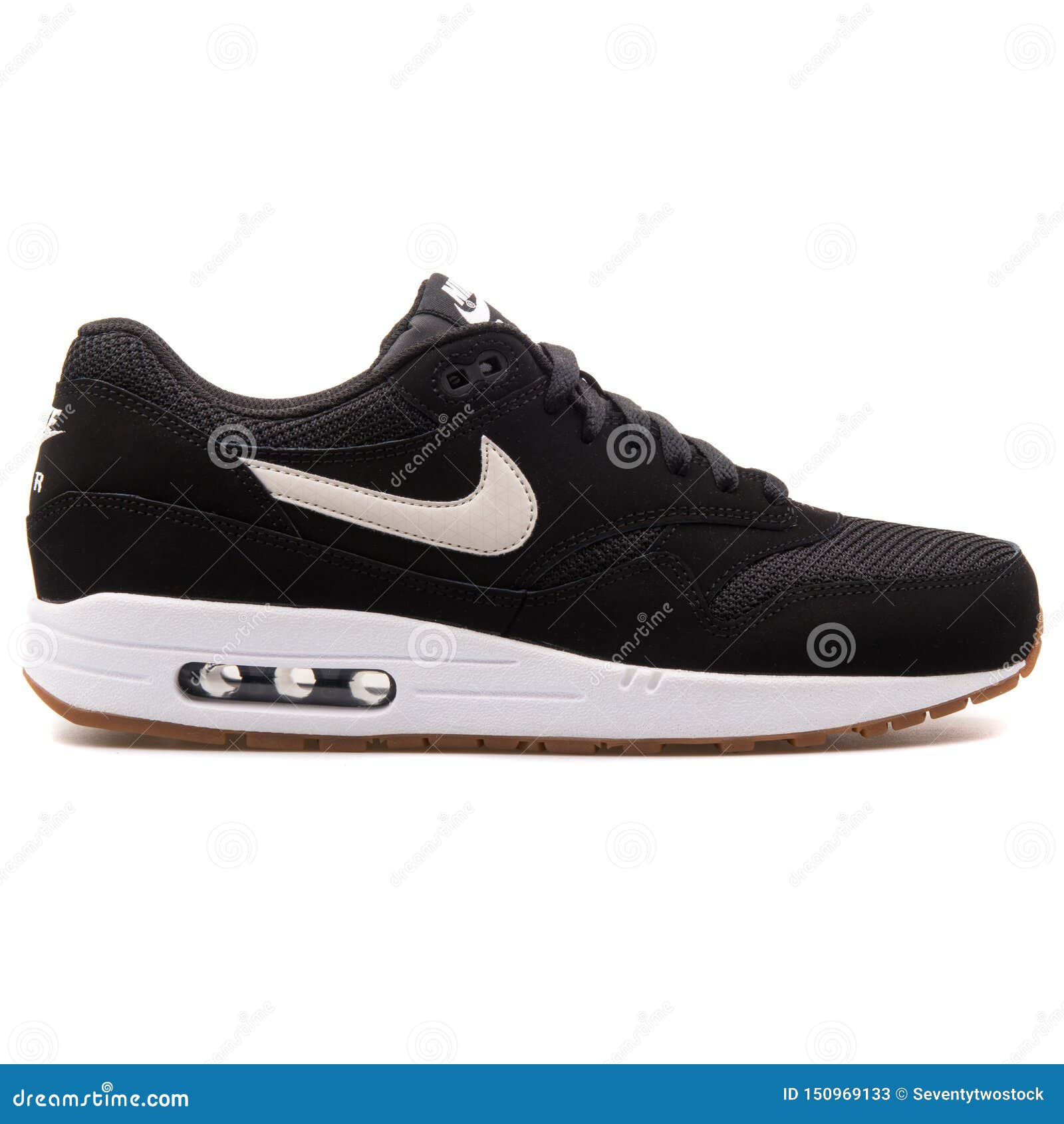 air max 1 essential black white