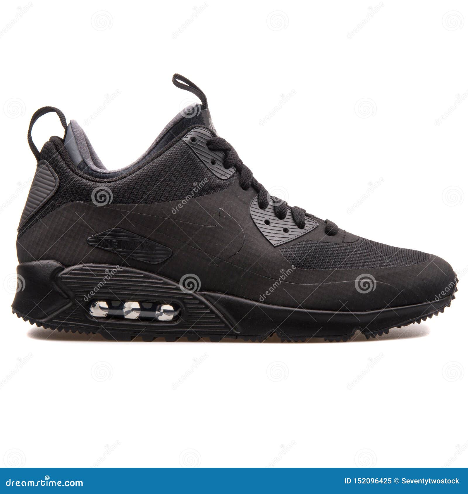 computadora nariz niebla tóxica Nike Air Max 90 Mid Winter Black Sneaker Editorial Image - Image of life,  sneakers: 152096425