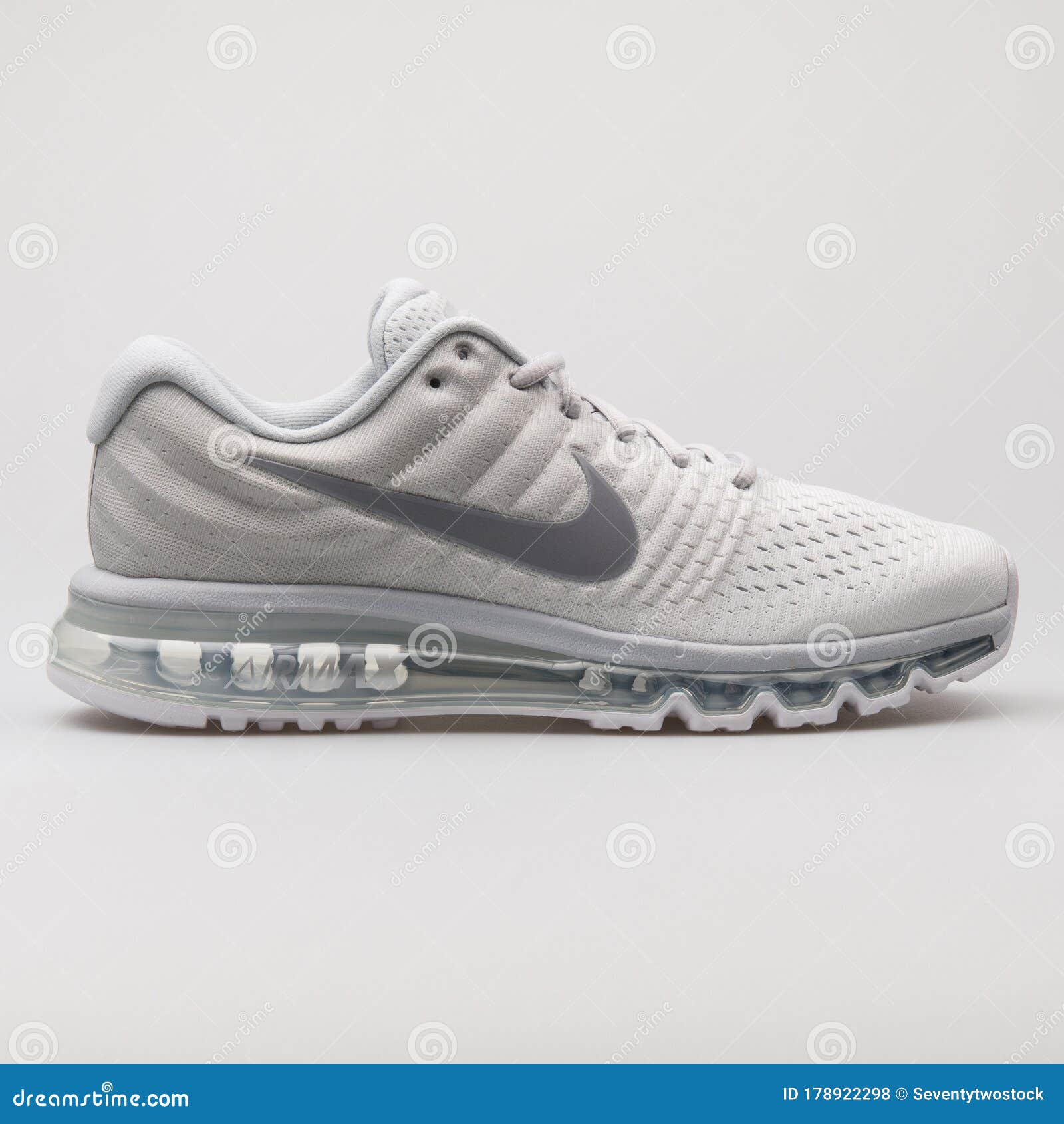 Joseph Banks Doctrine zone Nike Air Max 2017 Platinum, Grey and White Sneaker Editorial Stock Photo -  Image of background, fitness: 178922298