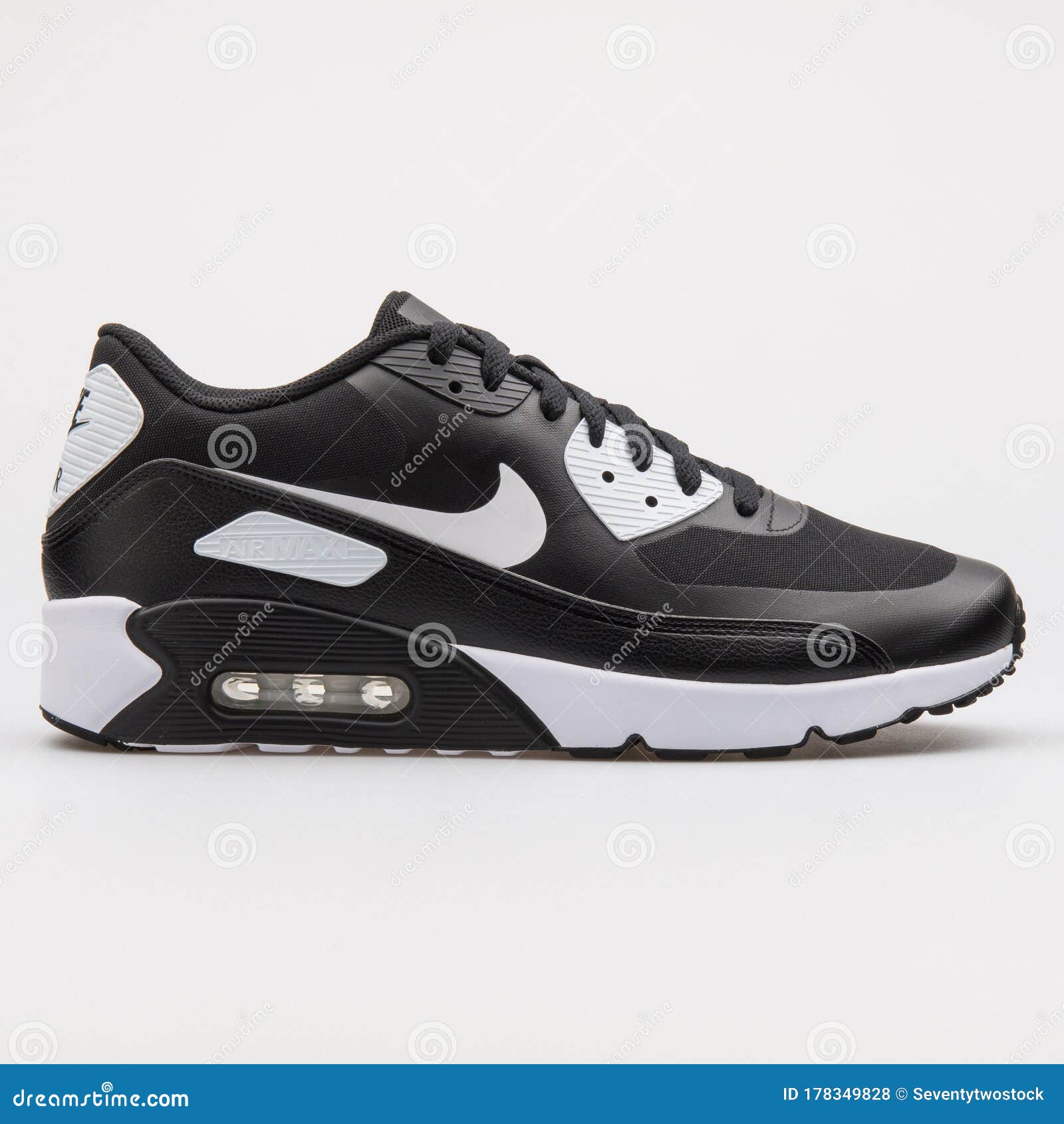 Nike Air Max 90 Ultra 2.0 Black and White Sneaker Editorial Stock - Image of footwear, kicks: 178349828