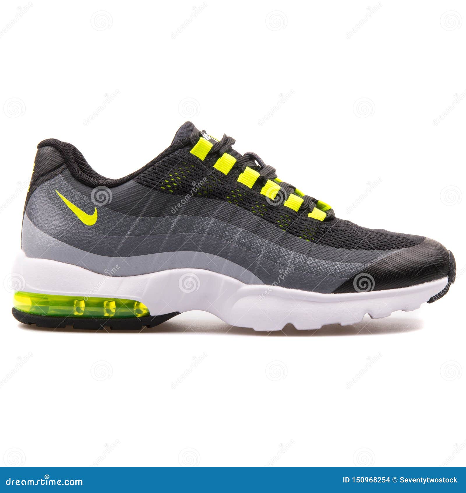 Nike Air Max 95 Ultra De Deporte Amarilla Negra, Del Gris Y De Voltio Imagen editorial - Imagen de elemento, zapatillas: 150968254