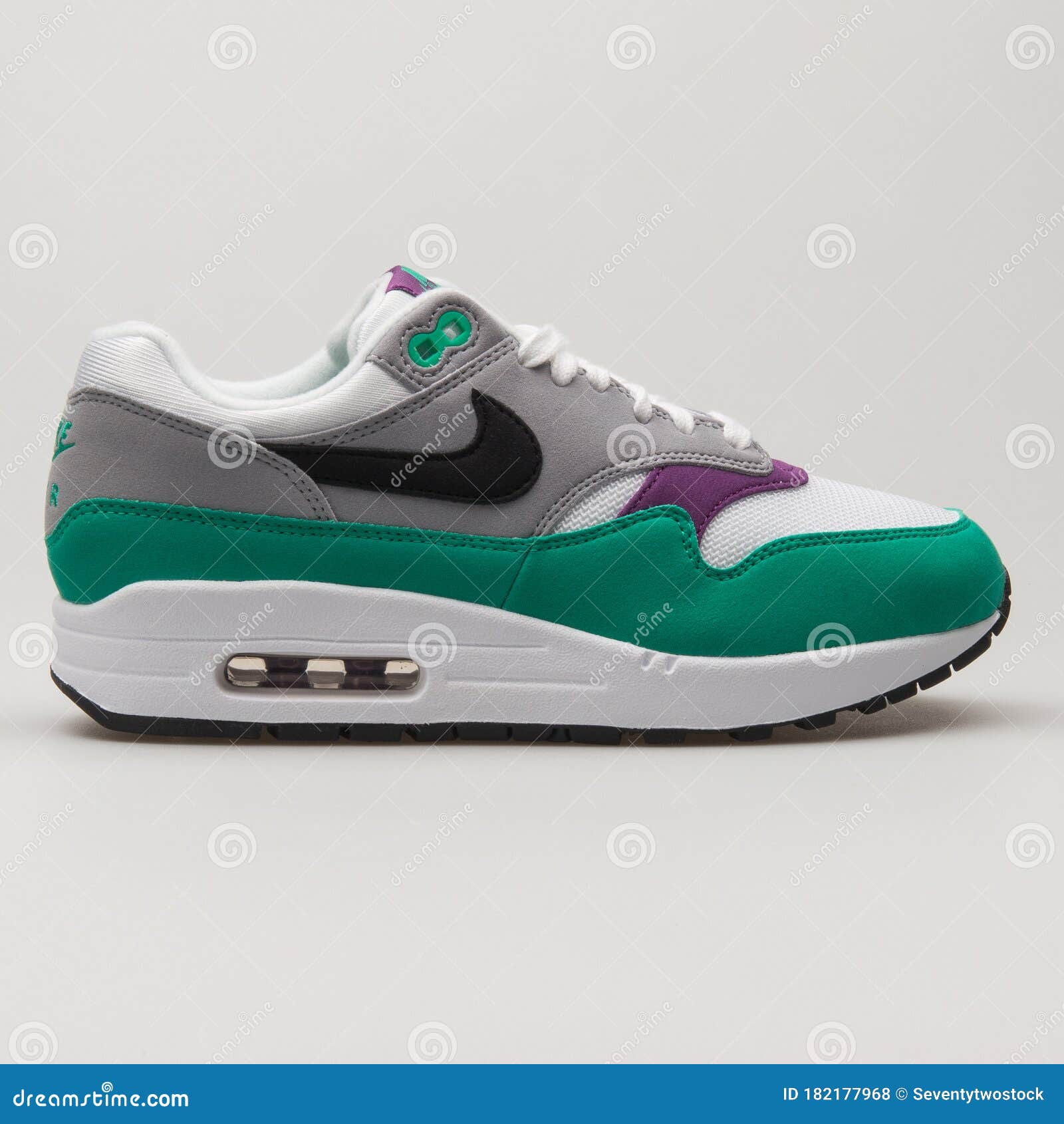 nike air max 1 green purple