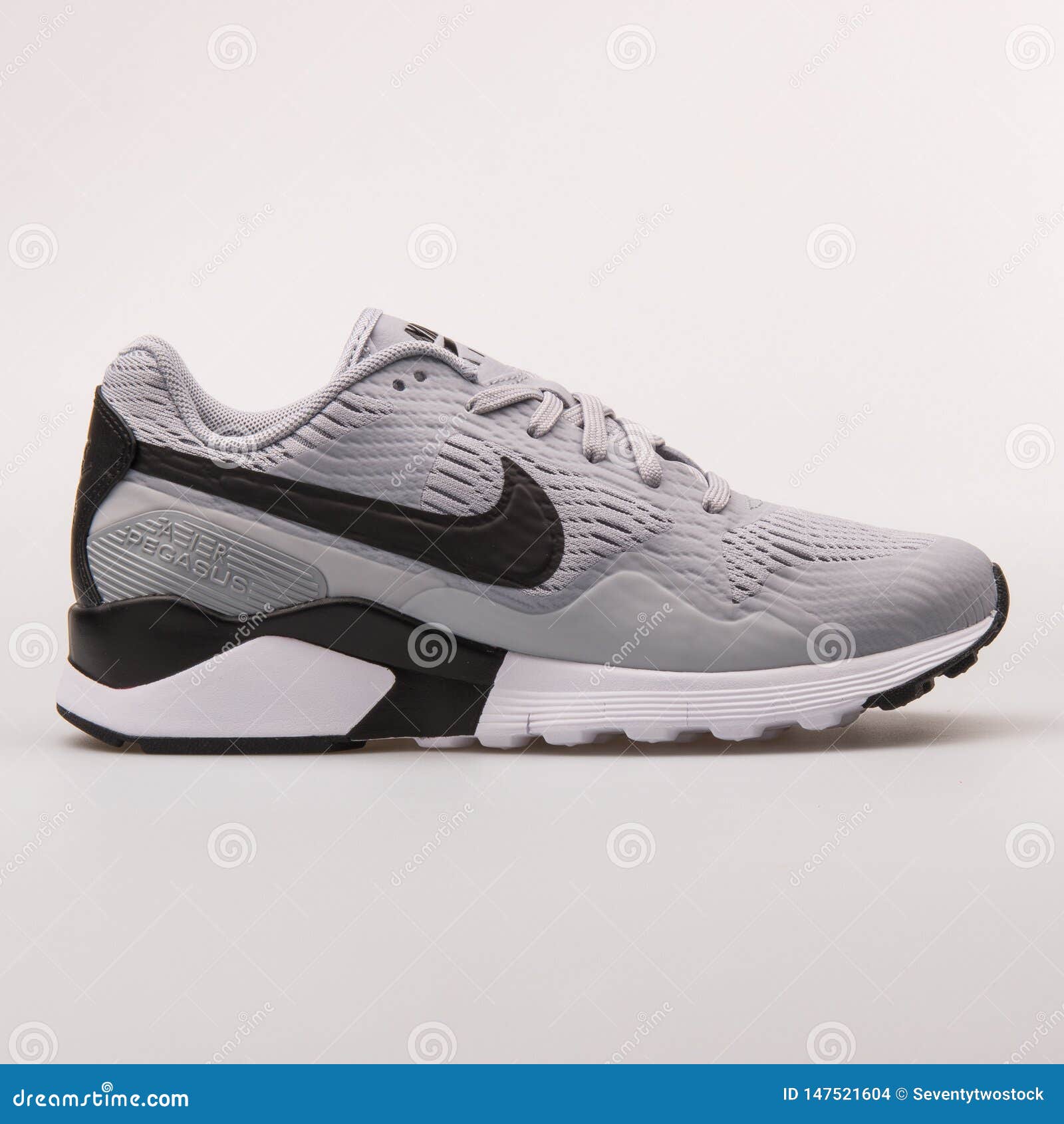 Nike Air Pegasus 92-16 and Black Sneaker Editorial Stock Image - Image of product: 147521604