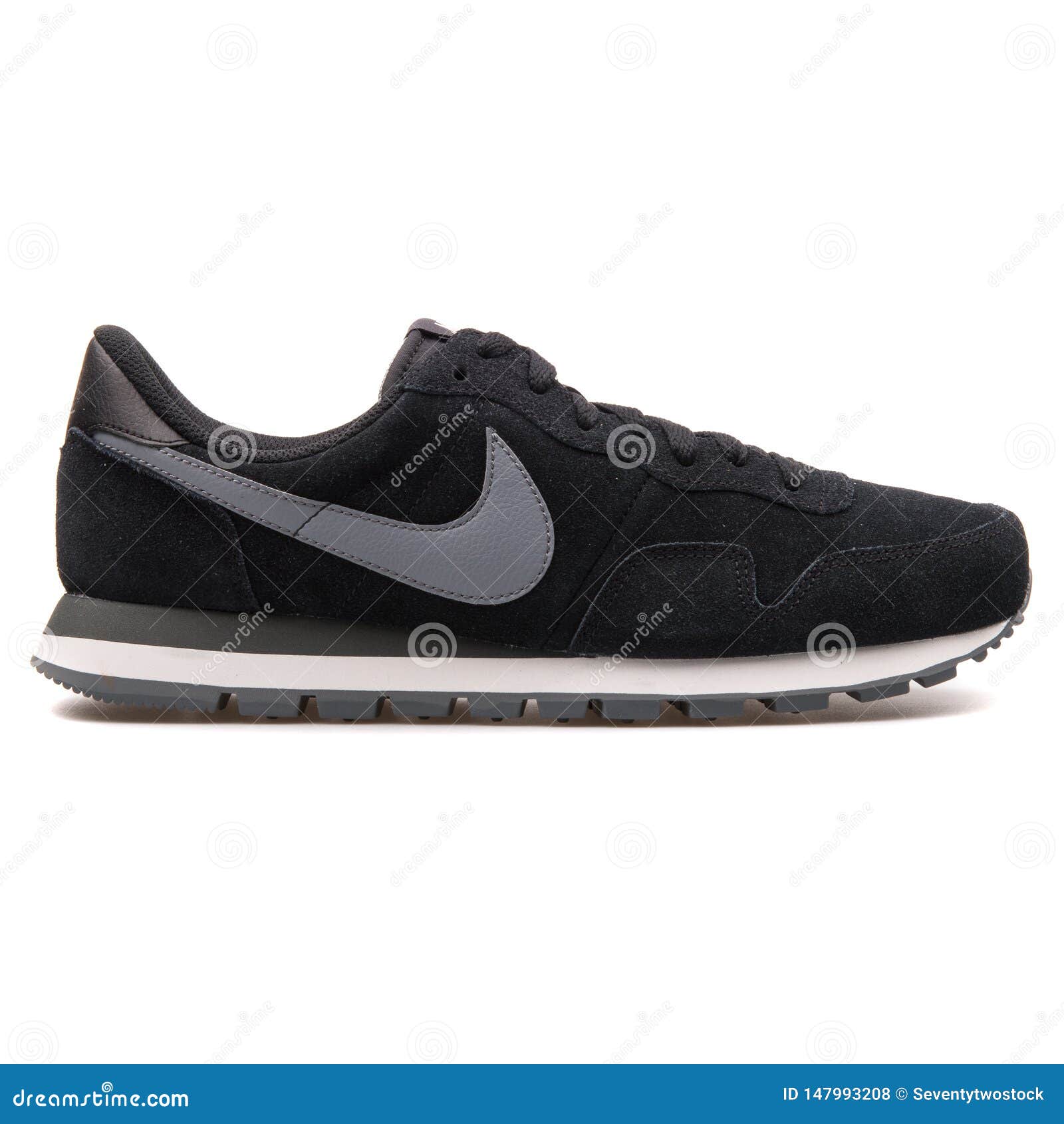 Nike Pegasus 83 Zapatillas De Deporte Negras Y Grises De Cuero de archivo editorial - Imagen de ejercicio, accesorios: 147993208