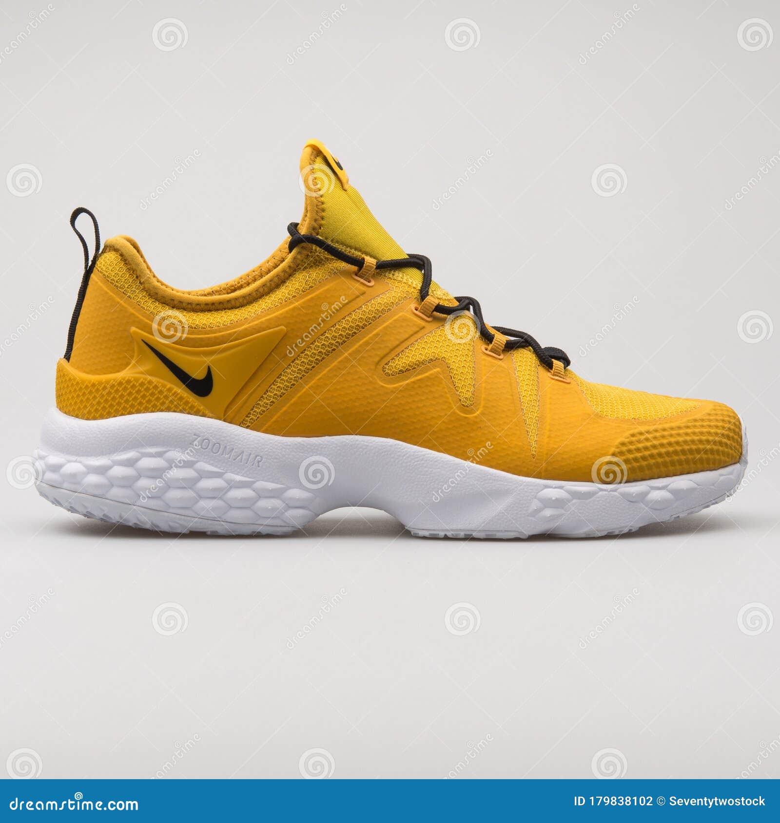 Nike Air Zoom LWP Yellow and White Sneaker Editorial Photography ...