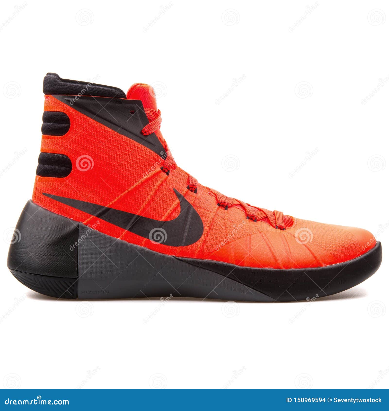 Nike Hyperdunk 2015 Black Sneaker Stock Image Image of casual, colour: 150969594