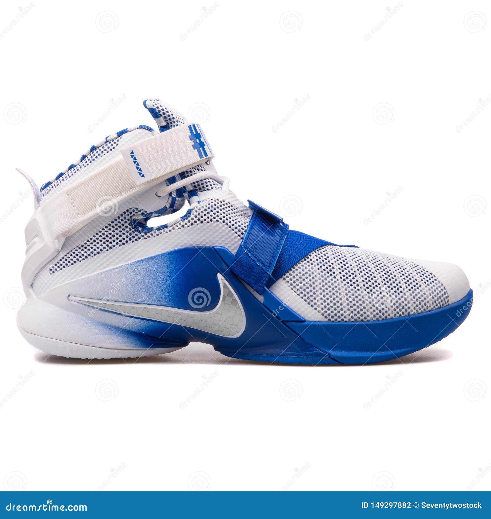 lebron soldier white and blue