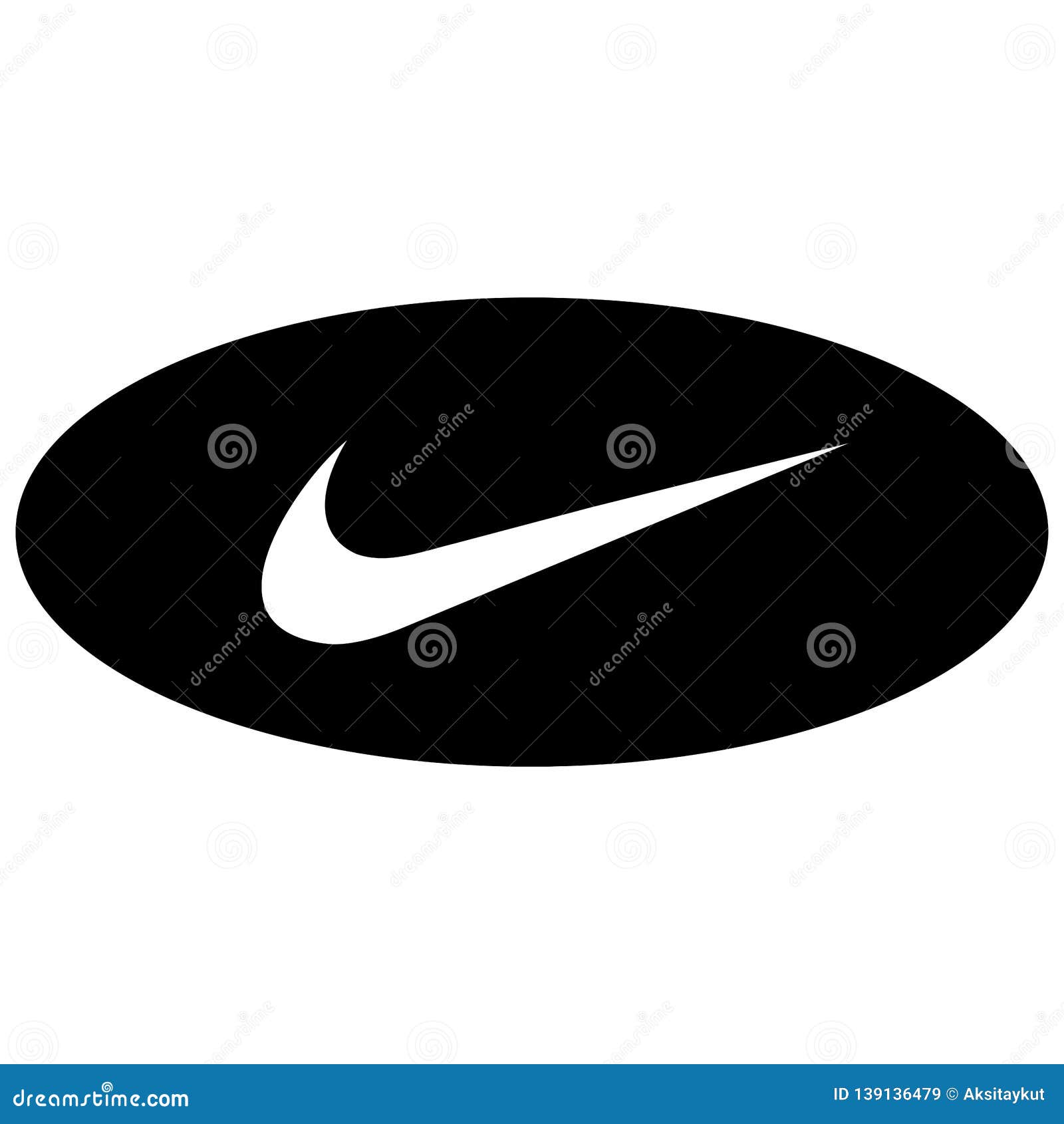 Nike Sports Commercial Editorial Stock Image - Illustration of development, logo: 139136479
