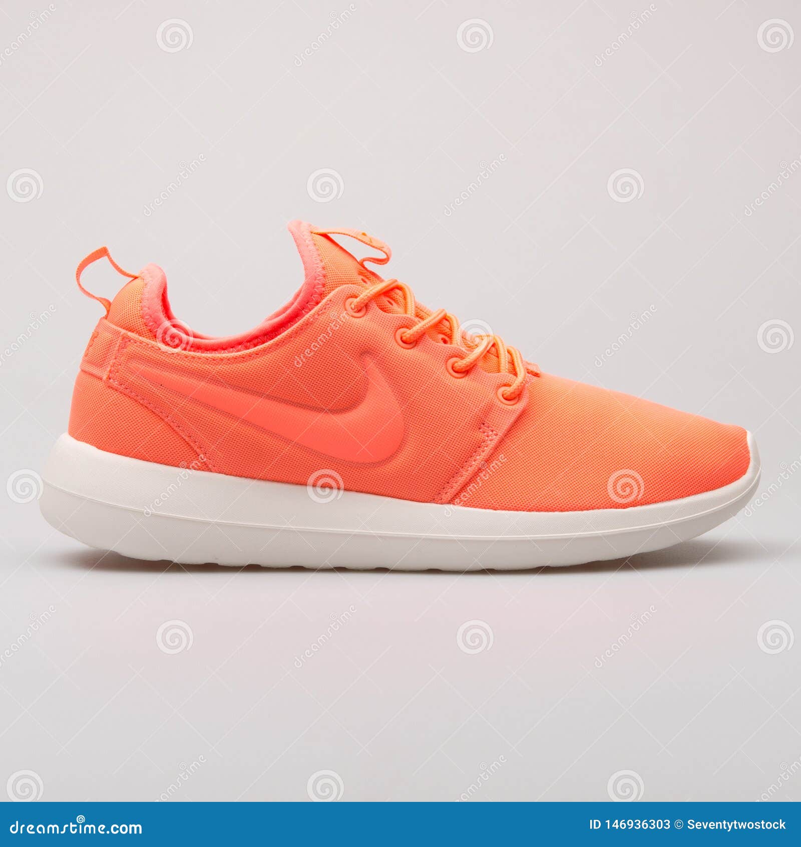 Nike Roshe Two Orange Sneaker Editorial Stock Photo - Image shoes, 146936303