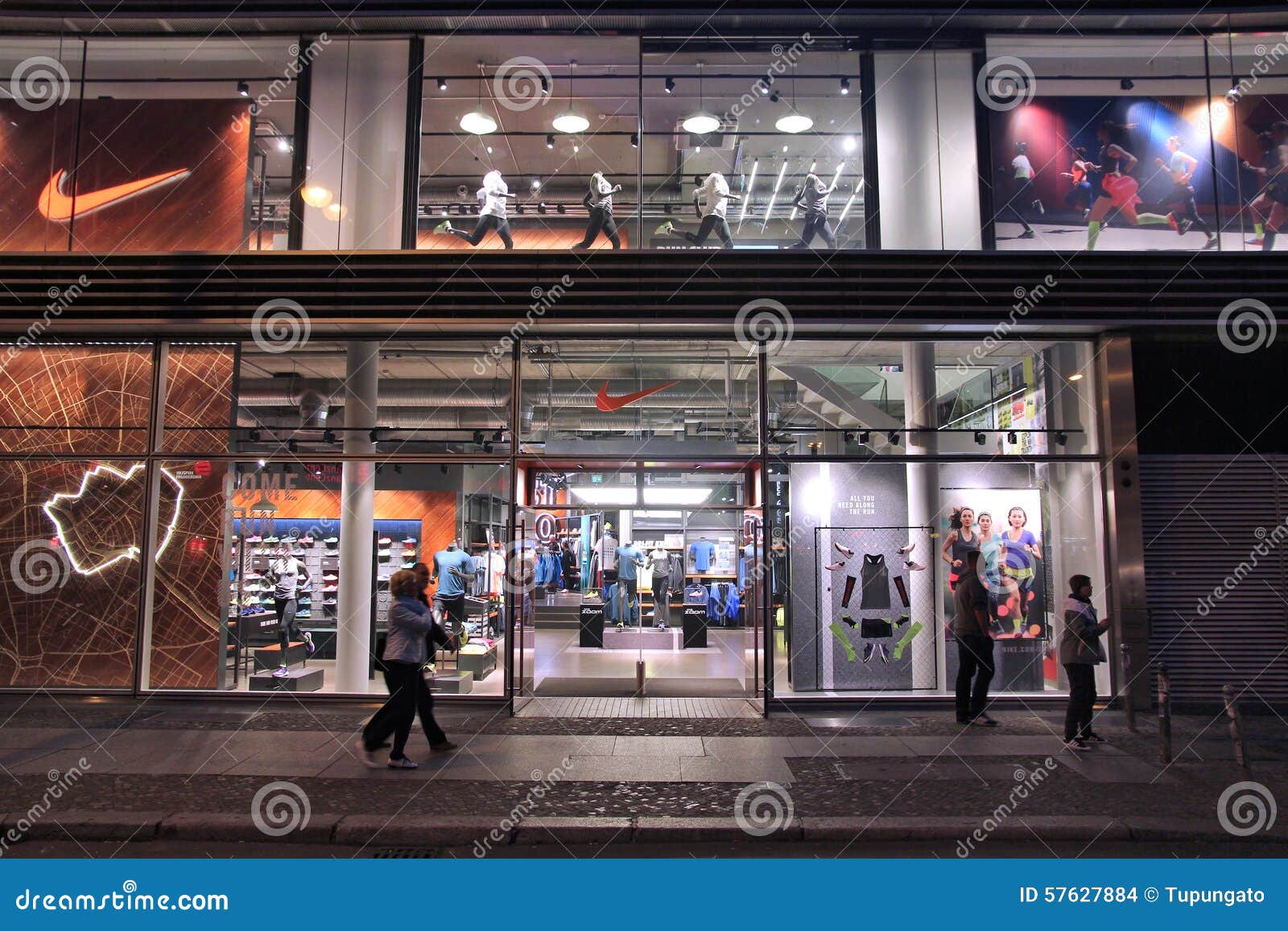 Nike shop editorial stock image. Image of shopping, shop - 57627884
