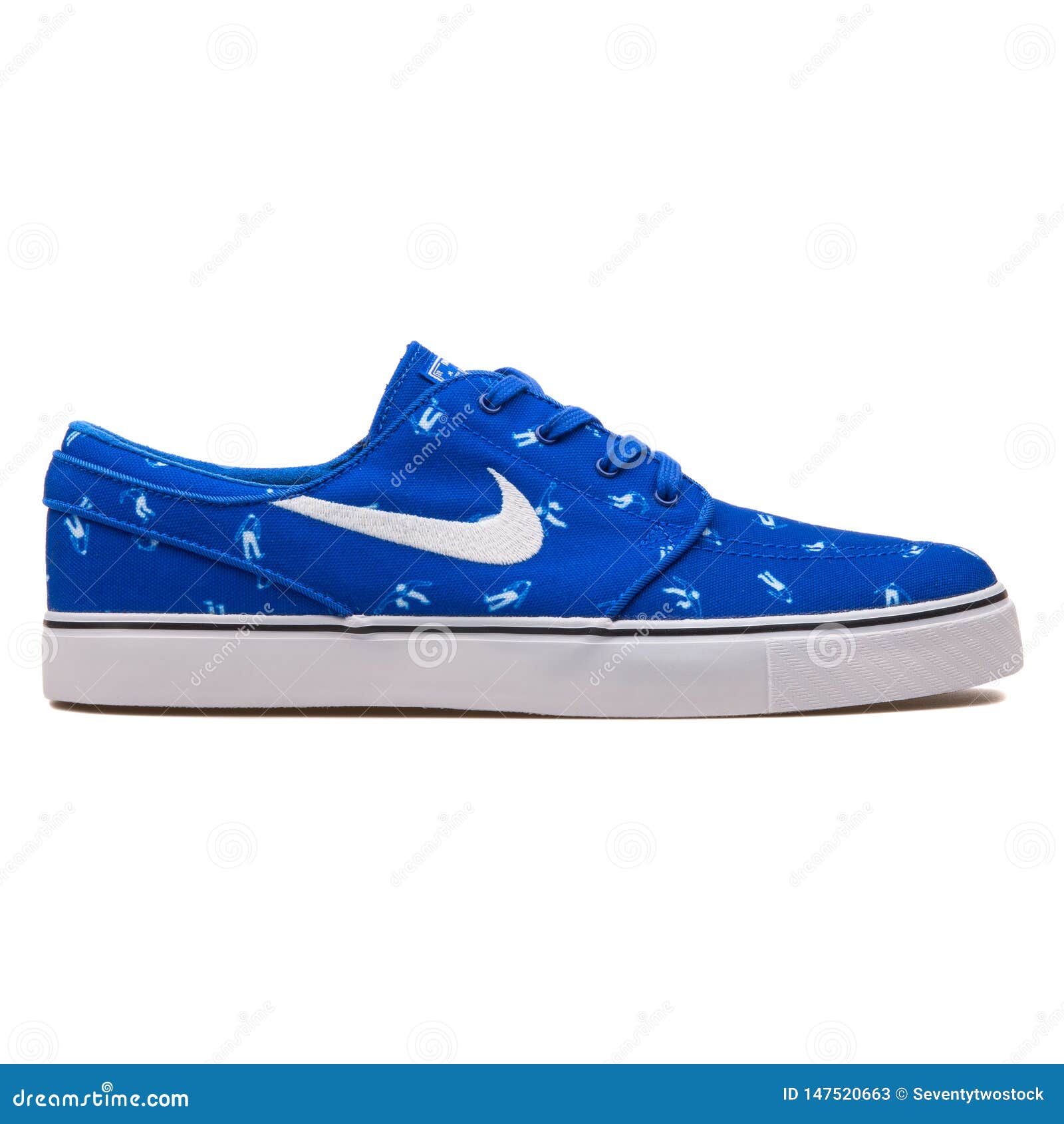 No puedo preámbulo gerente Nike Zoom Stefan Janoski Canvas Premium Blue and White Sneaker Editorial  Stock Photo - Image of janoski, blue: 147520663