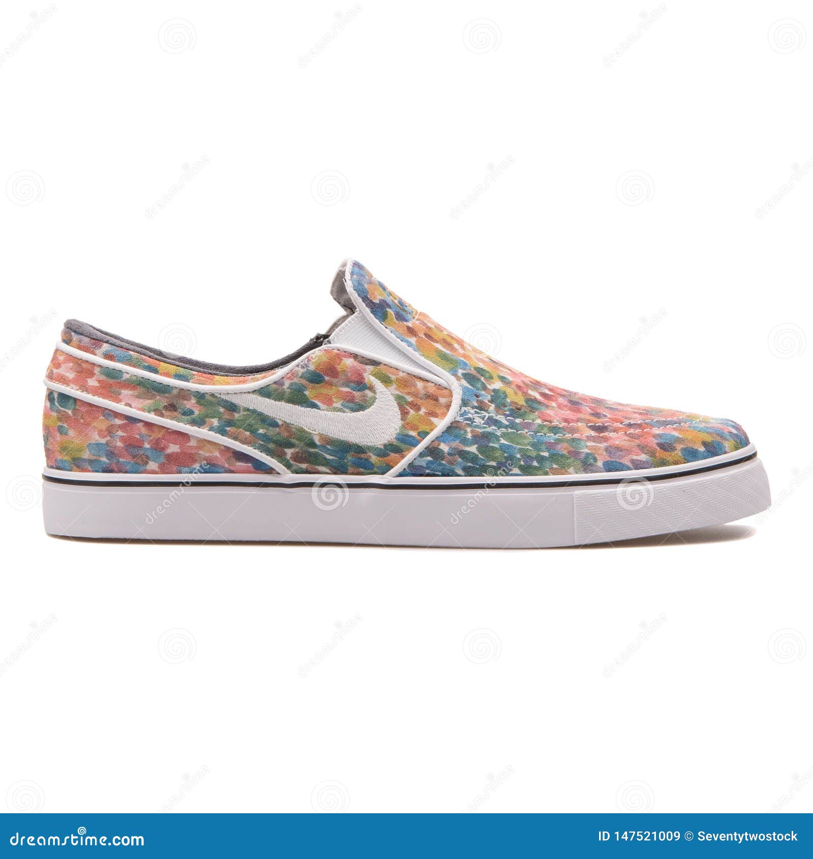 Nike Zoom Stefan Janoski Slip Premium Multi Color Sneaker Stock Image - Image of activity, color: 147521009