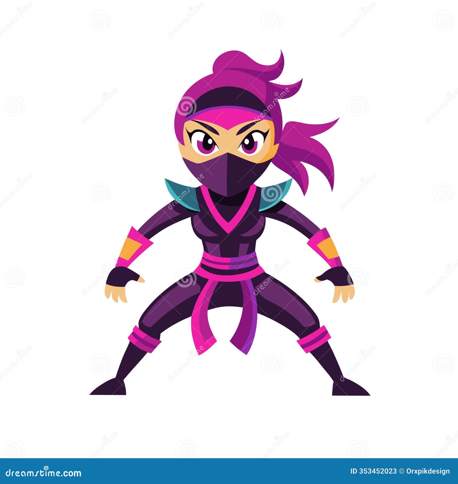 nina the neat ninja unique artwork