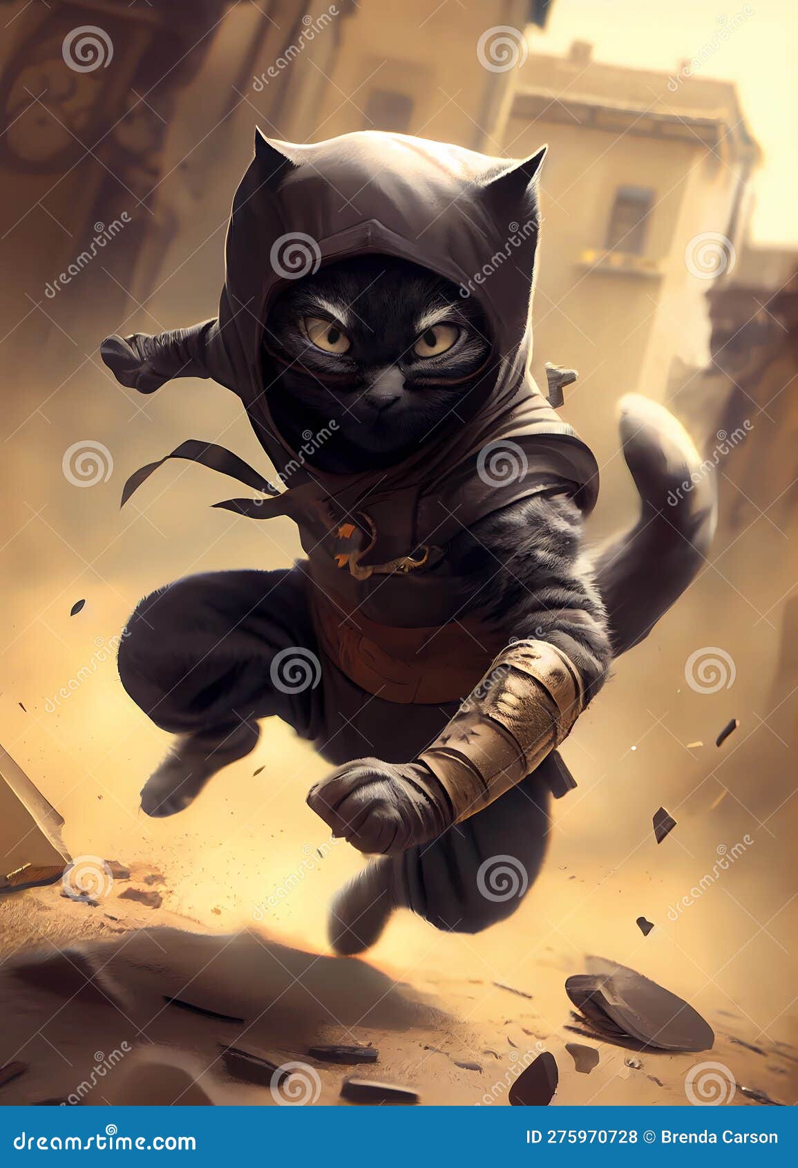 Gato Ninja em Jogos na Internet