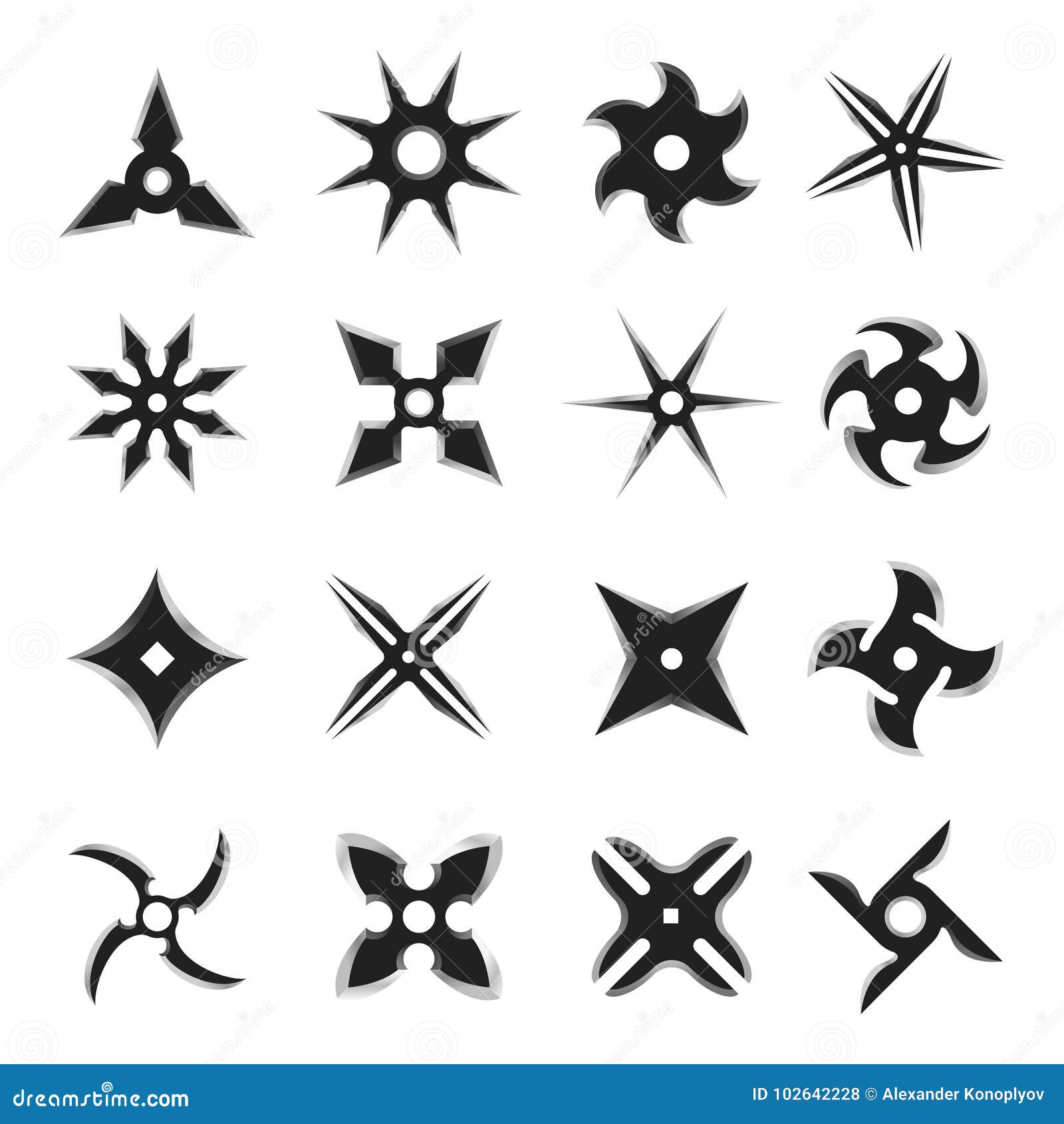 Ninja Stars - Throwing Stars & Ninja Shuriken Sets 