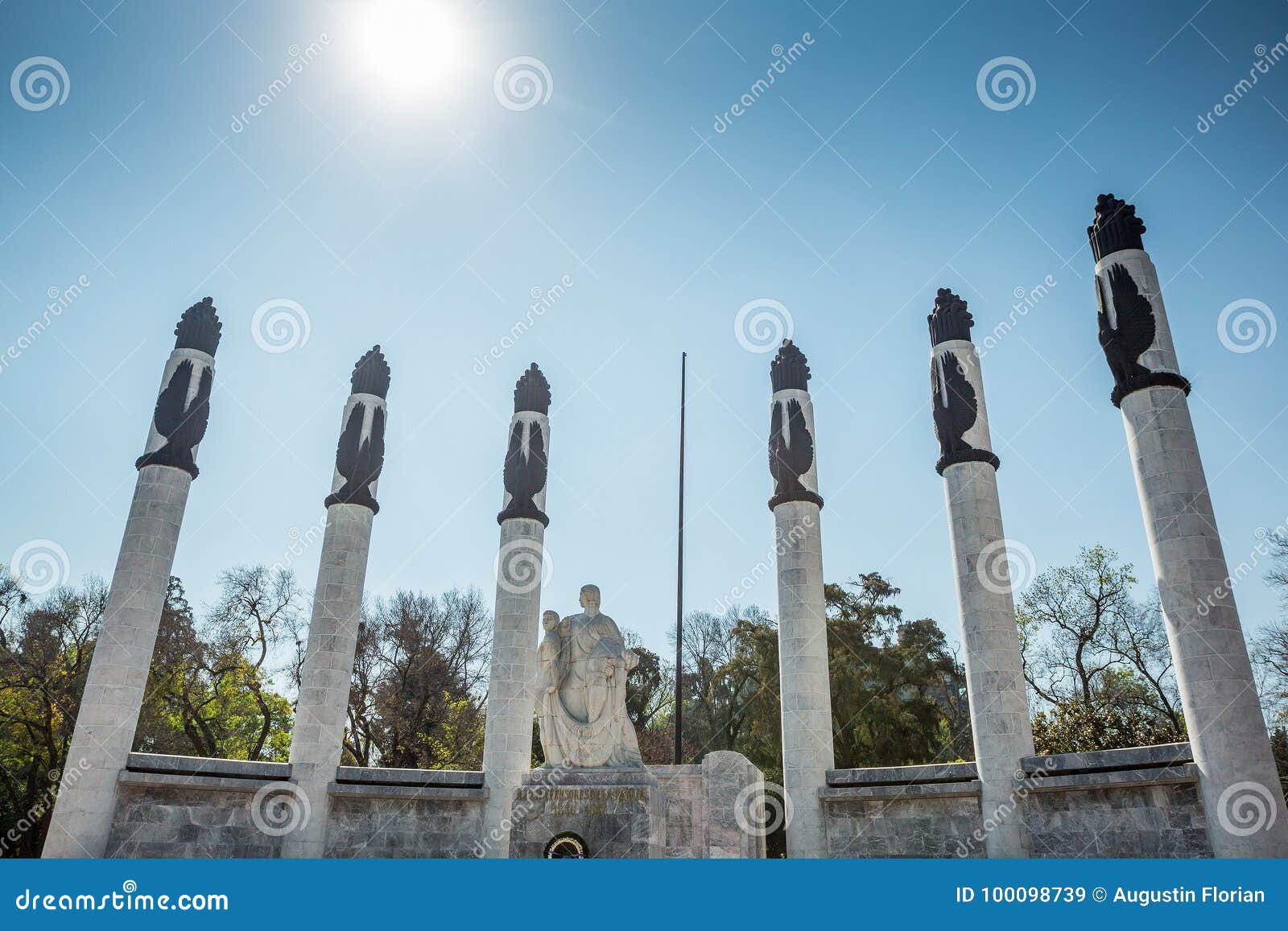 ninos heroes memorial, mexico city