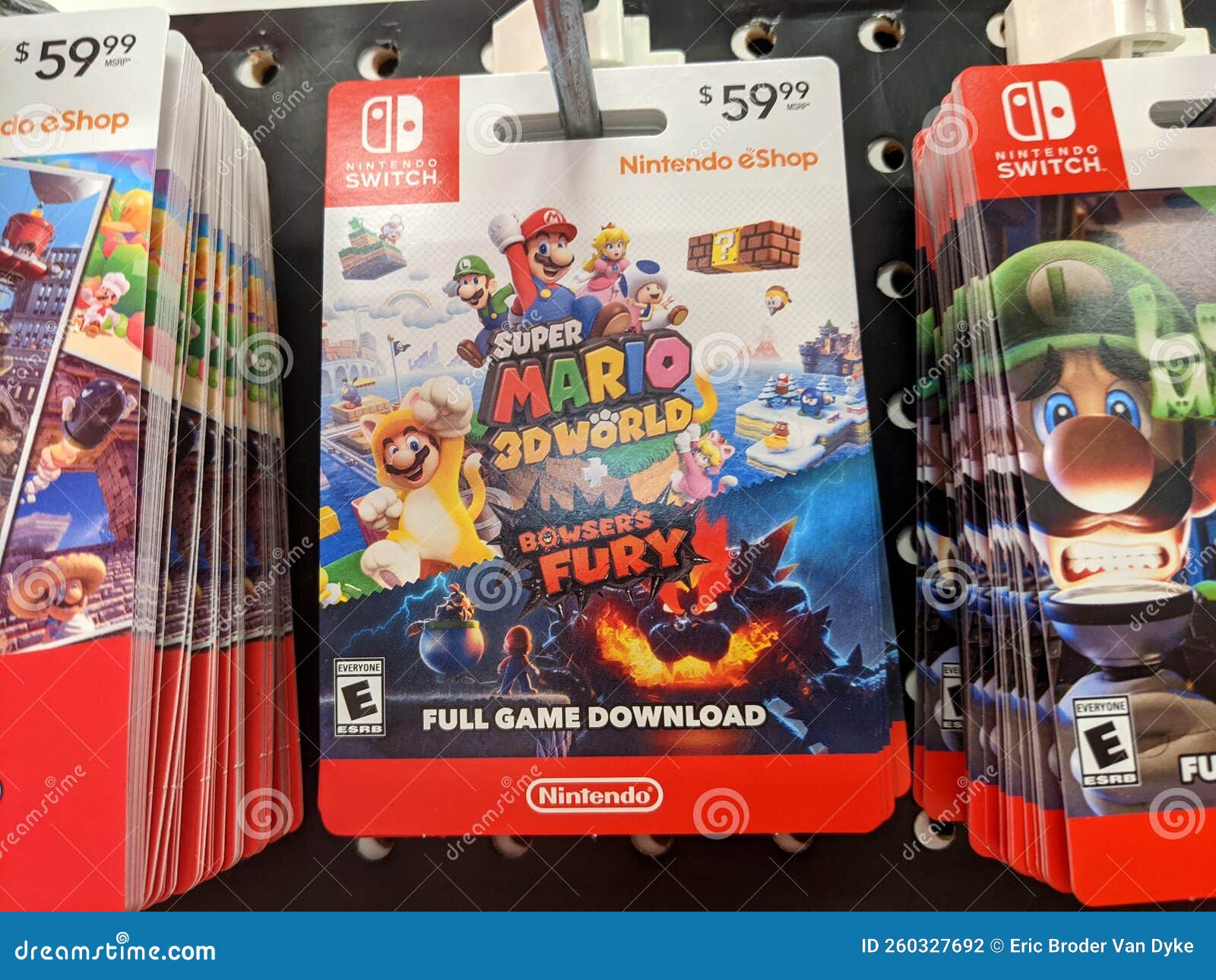 Nintendo Switch Digital Games Super Mario 3D World Plus Bowser S Fury and  Luigi Mansion 3 Full Game Download Cards for Sell Editorial Photography -  Image of switch, portable: 260327692