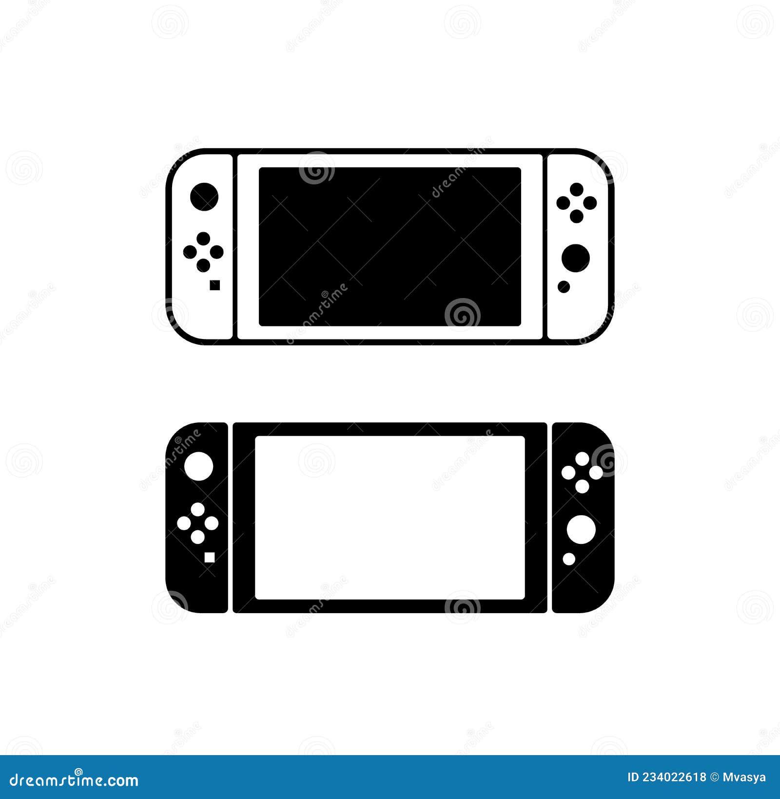 nintendo-switch-game-controller-design-template-icon-stock-vector-illustration-of-editorial