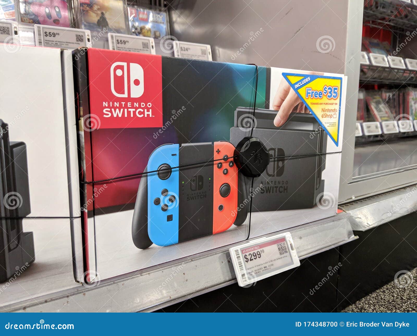 Nintendo Switch and Games Like Zelda, Lego, and Kirby on Display at Best  Buy Editorial Image - Image of video, entertianment: 174348700