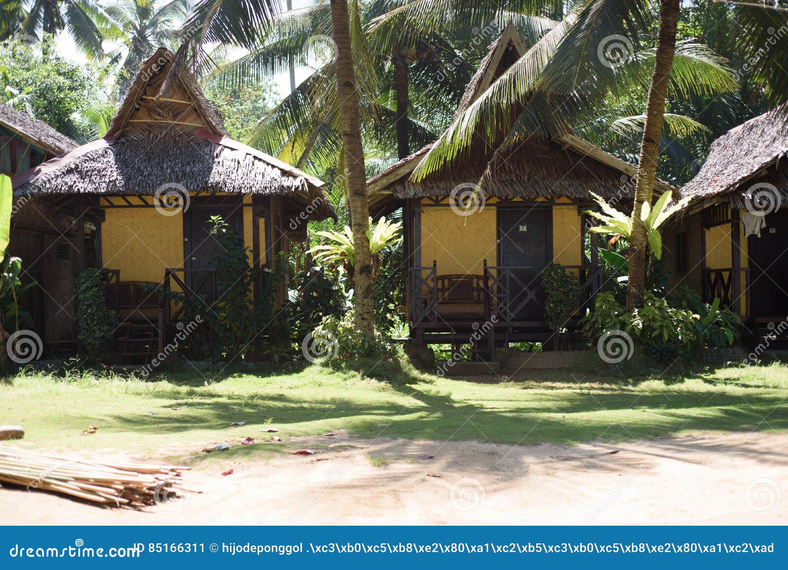 Hut Spa Resort Sri Lanka Stock Photo 2180083