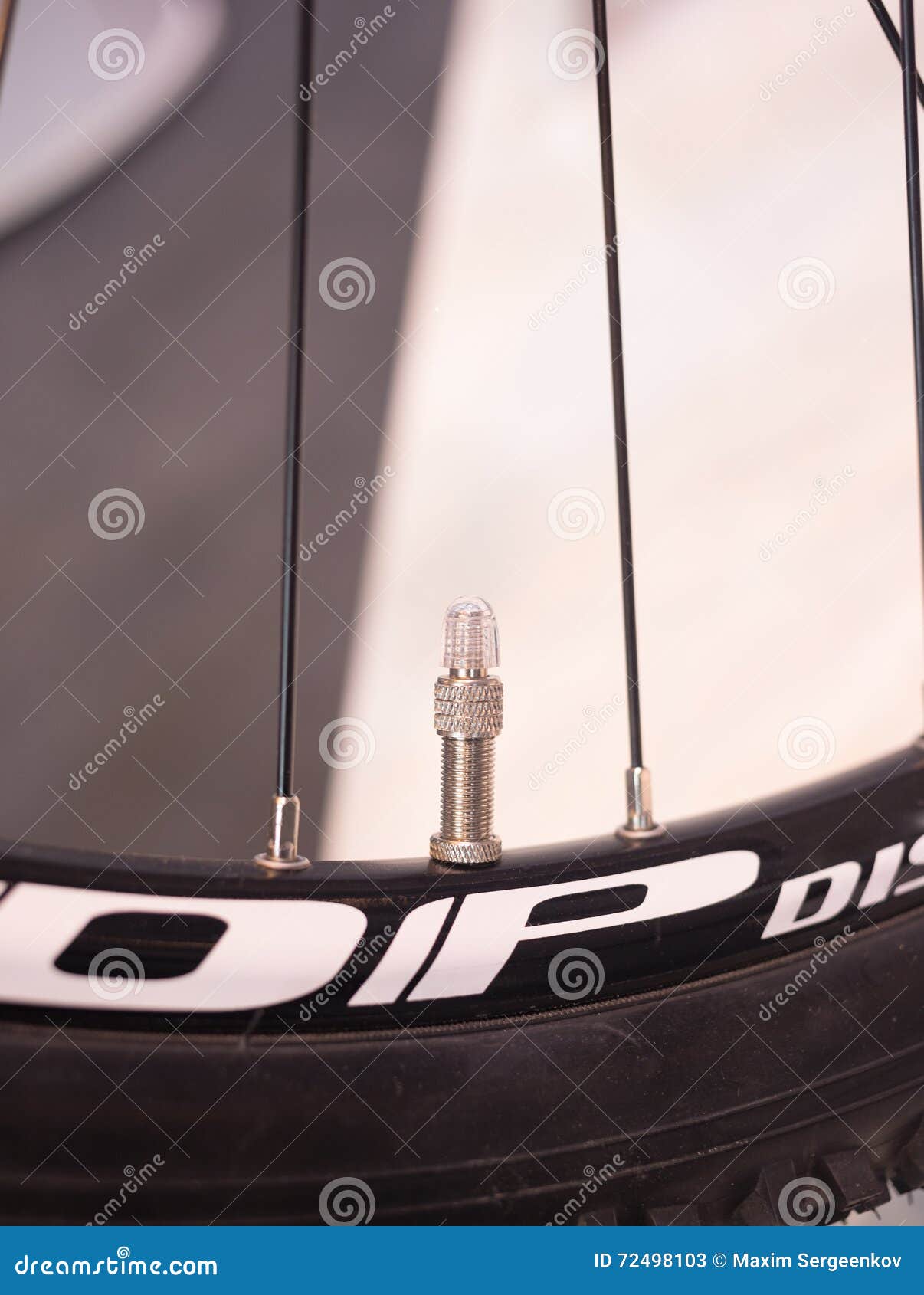 Nipple bicycle wheel stock image. Image of orange, round 72498103