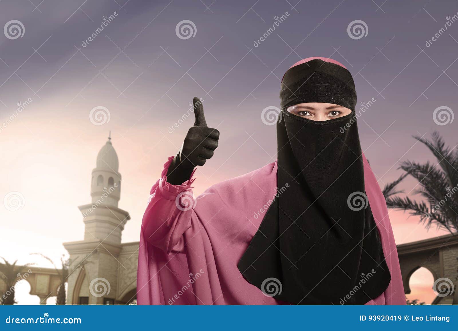  Niqab  De Port De Belle Femme Musulmane Asiatique  Avec L 