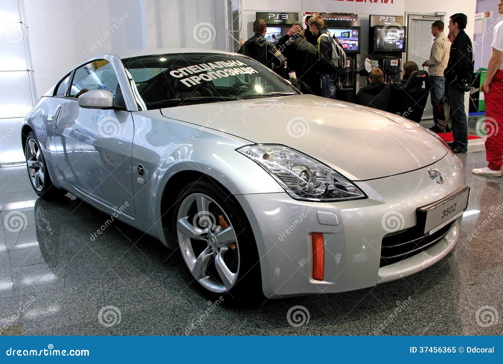 Japanese Tuning Sports Car Nissan 350Z Editorial Image - Image of