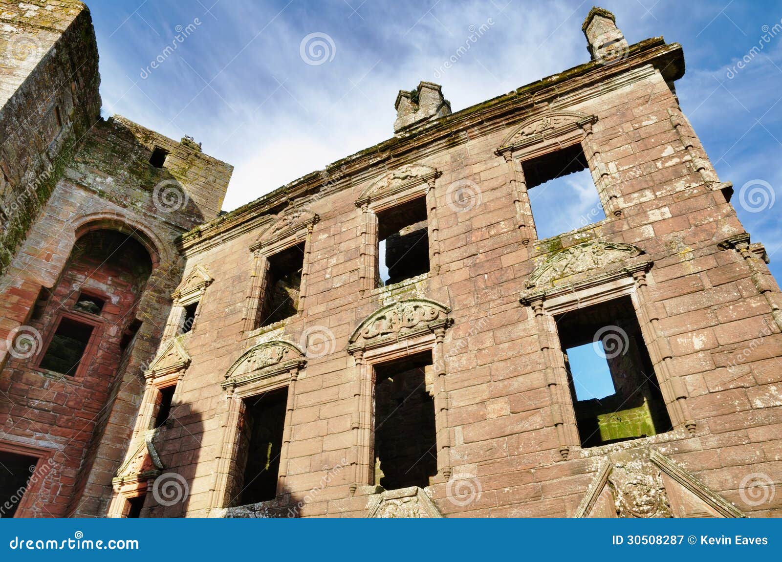 nithsdale lodging at caerlaverock castle