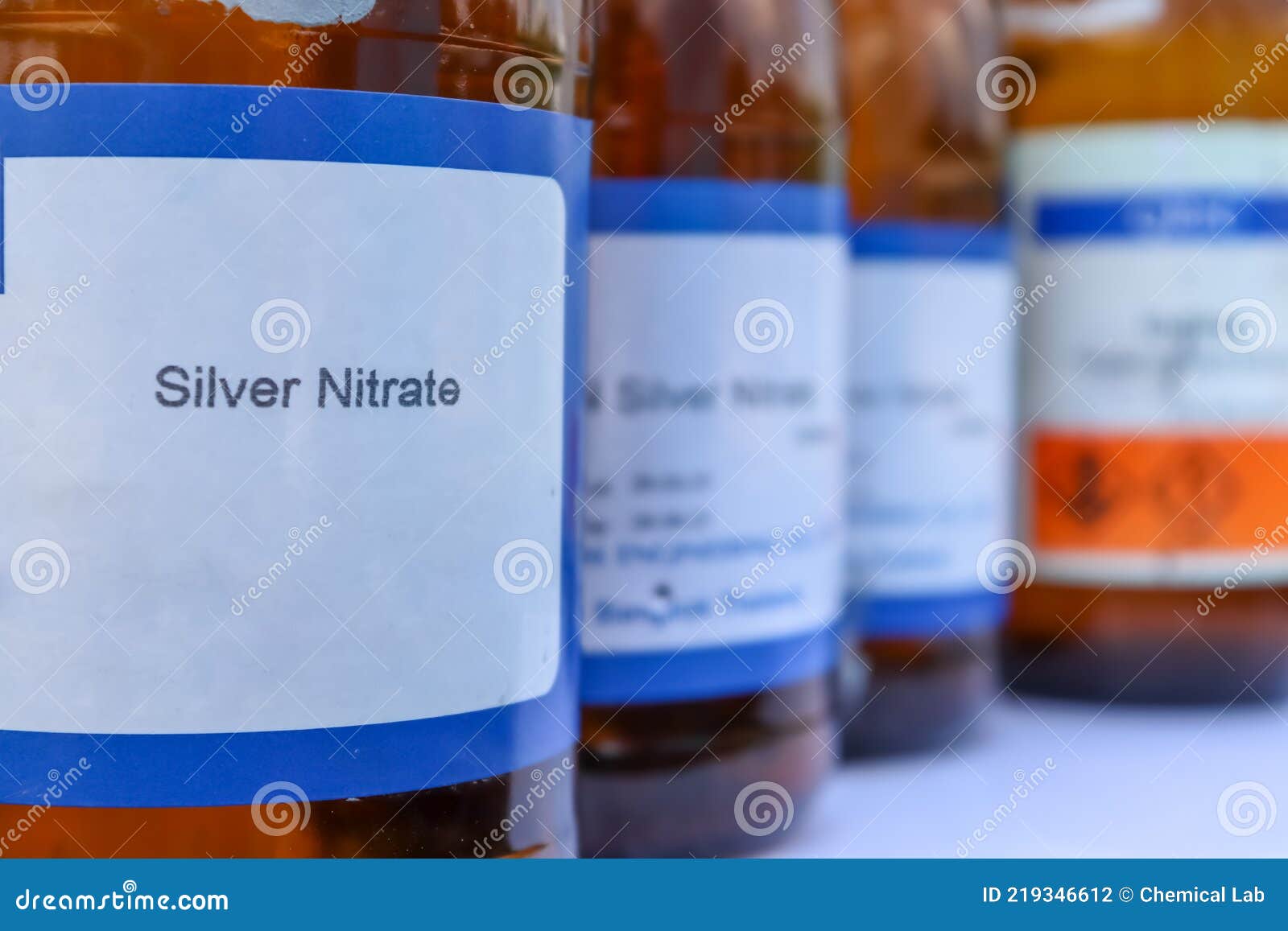 Nitrato d'argento fotografia stock. Immagine di prova - 219346612