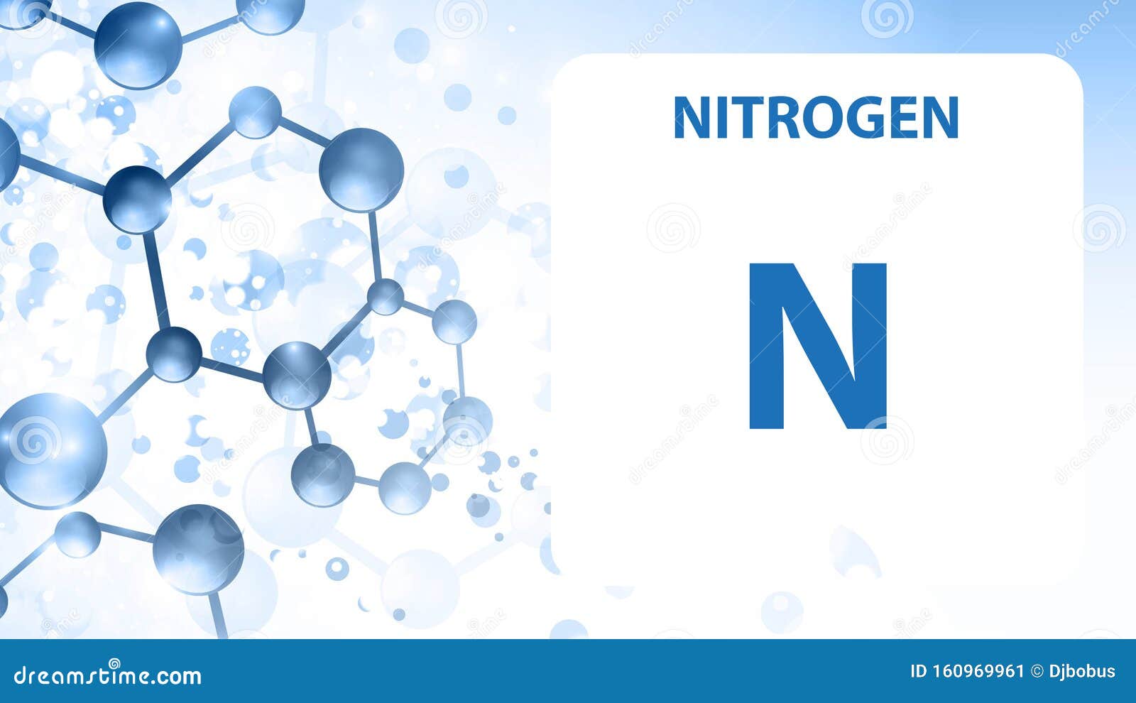 Nitrogen 7 Element. Alkaline Earth Metals. Chemical Element of ...